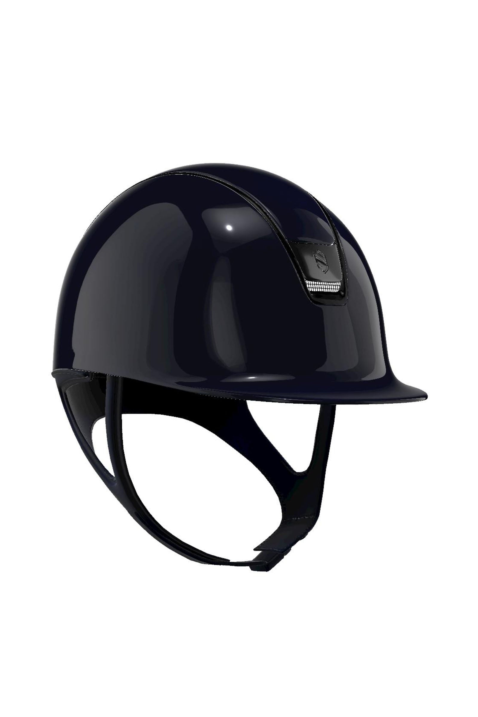 Samshield Regular Glanzend Zwart Chrome 2.0 Paardrijcaps & Bodyprotectors