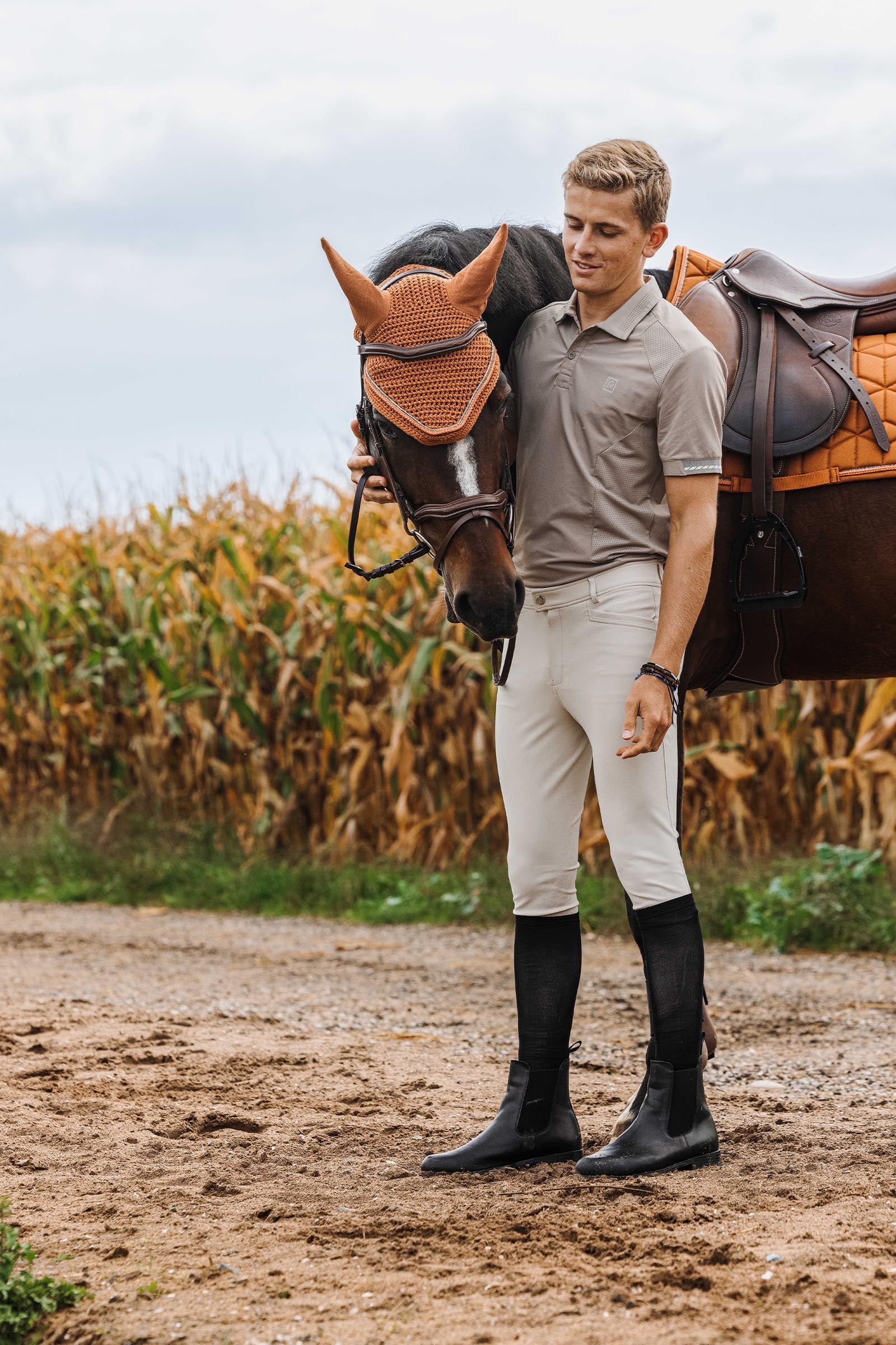 EQUITHÈME Eric Men´s Polo Shirt Mens Riding Clothing