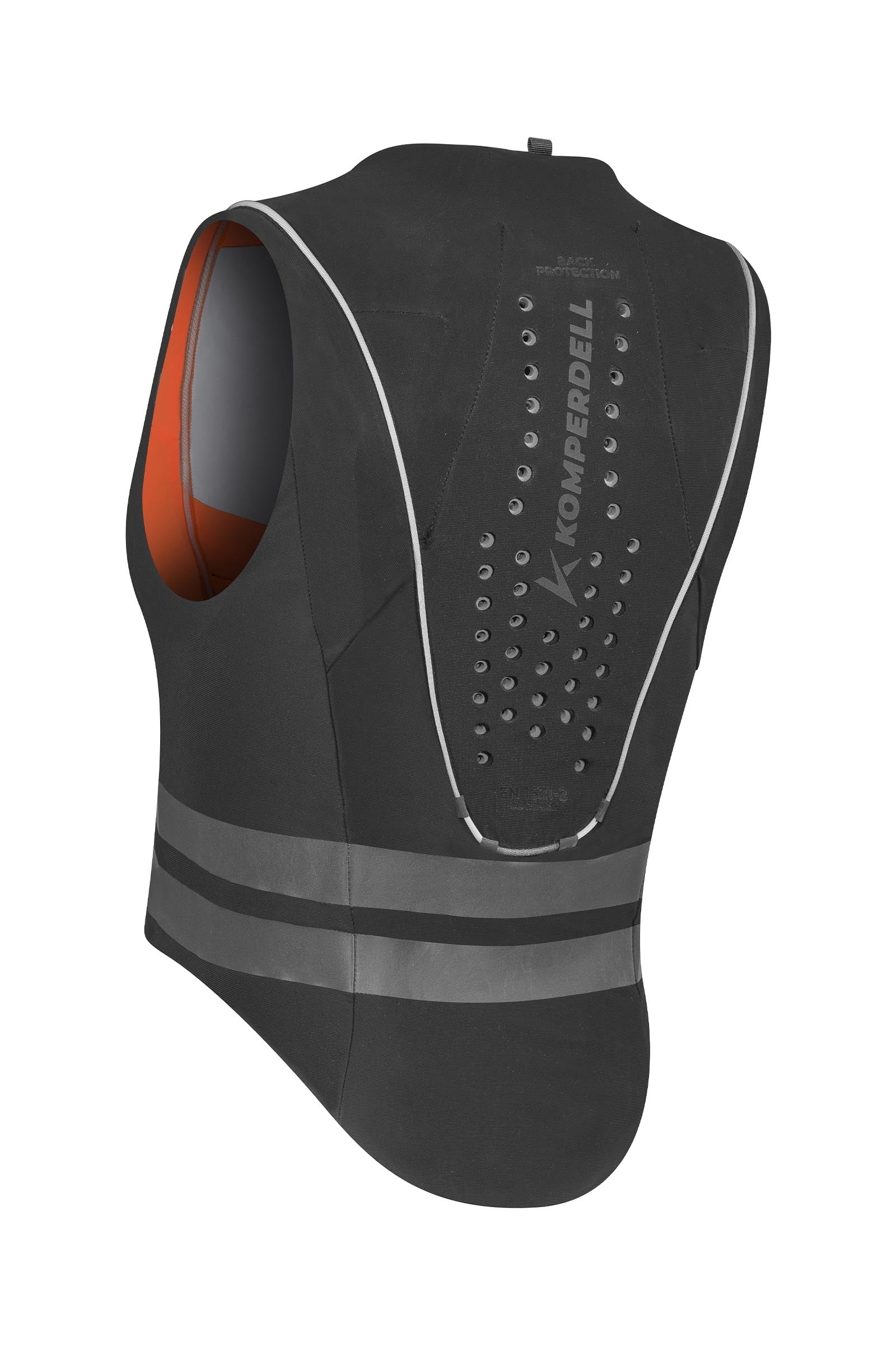Komperdell FlexFit High Visibility Ballistic Vest With Back Protector, Reversible Safety Equipment