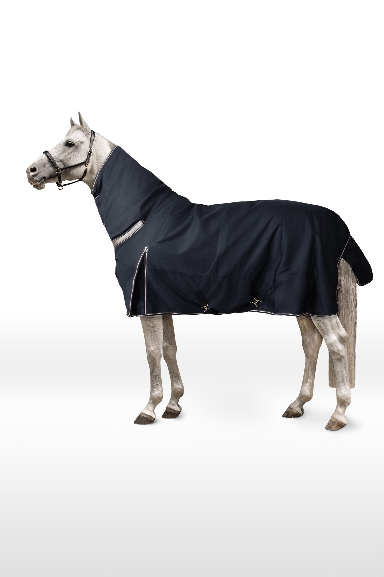 Horze Glasgow outdoordeken met vaste hals, 200 g Paardendekens