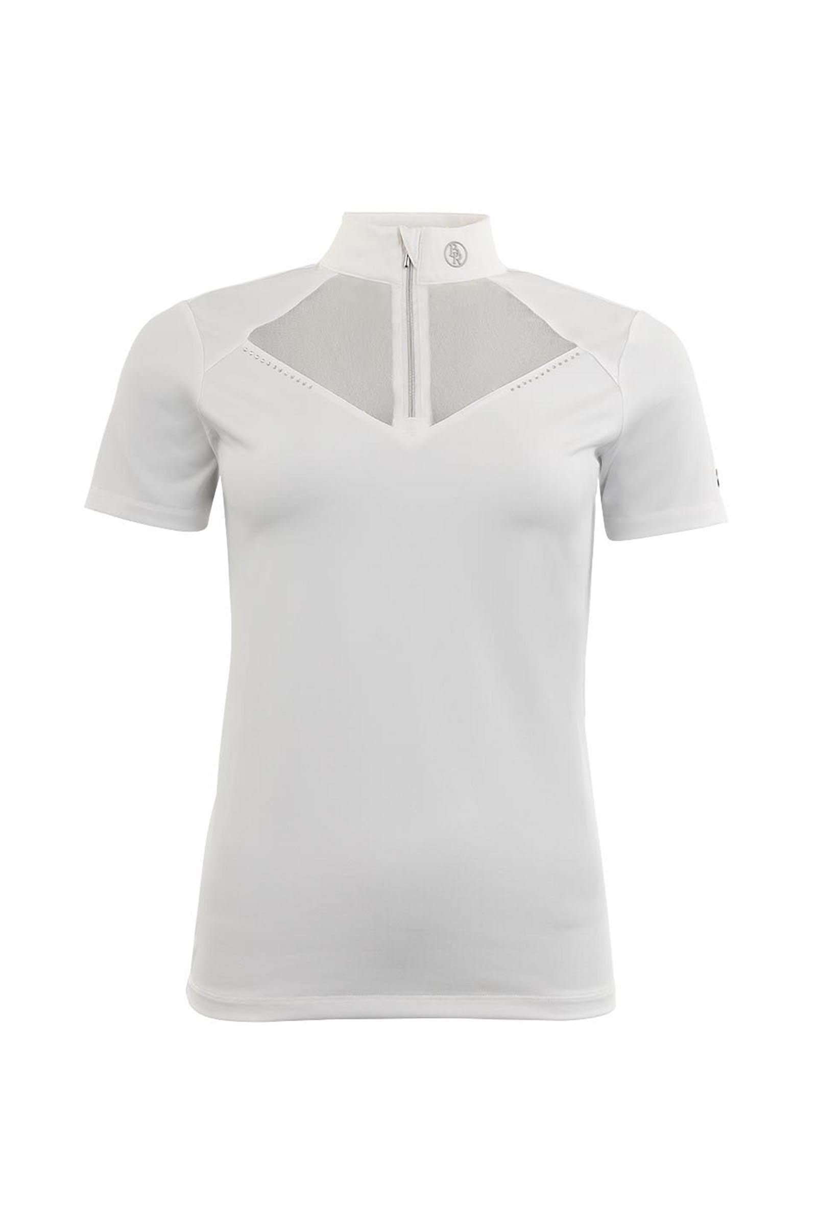 BR Zapopan dames wedstrijdshirt met korte mouwen Dames paardrijkleding