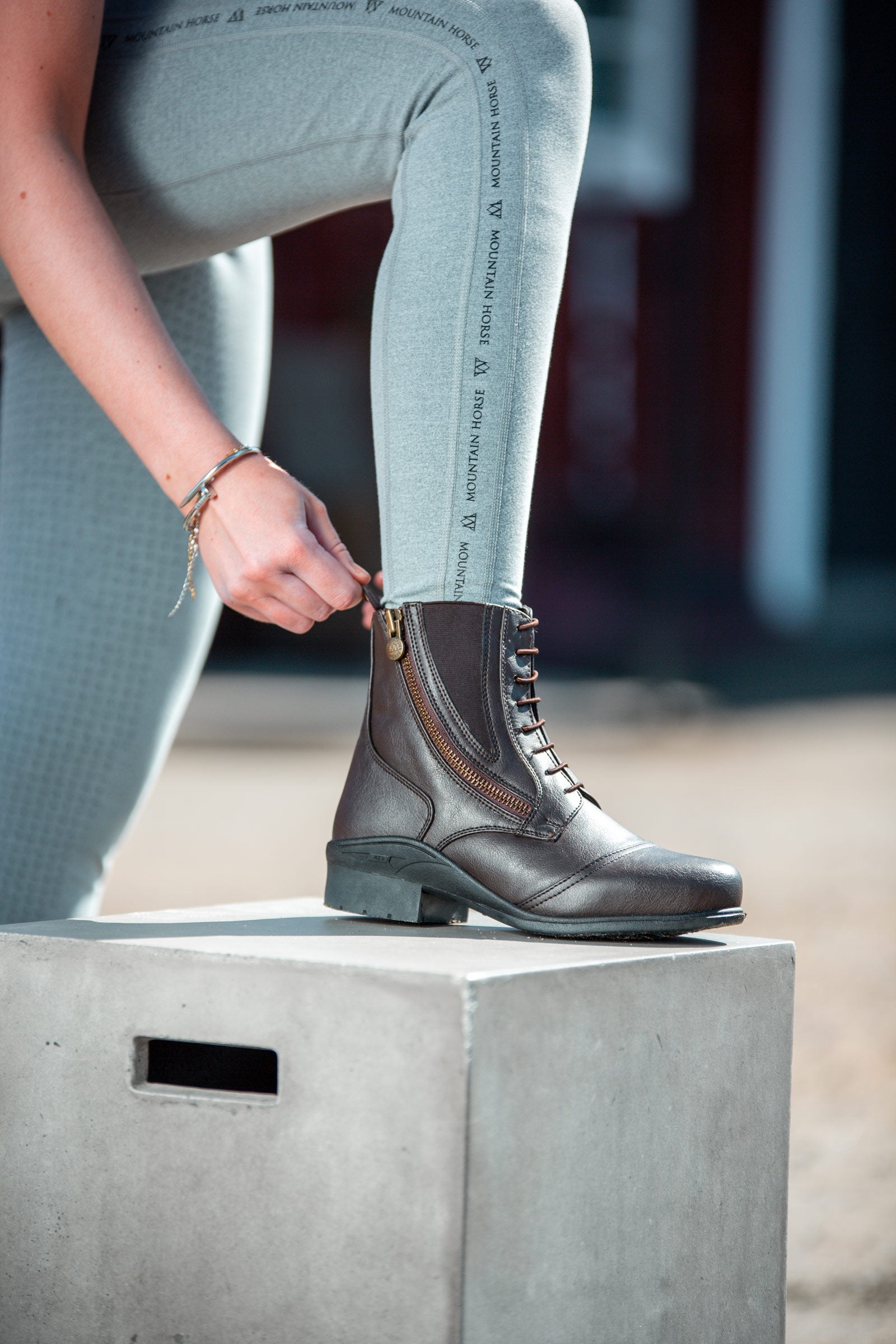 Mountain Horse Veganza Side Zip Paddock Boots Riding Boots & Riding Shoes