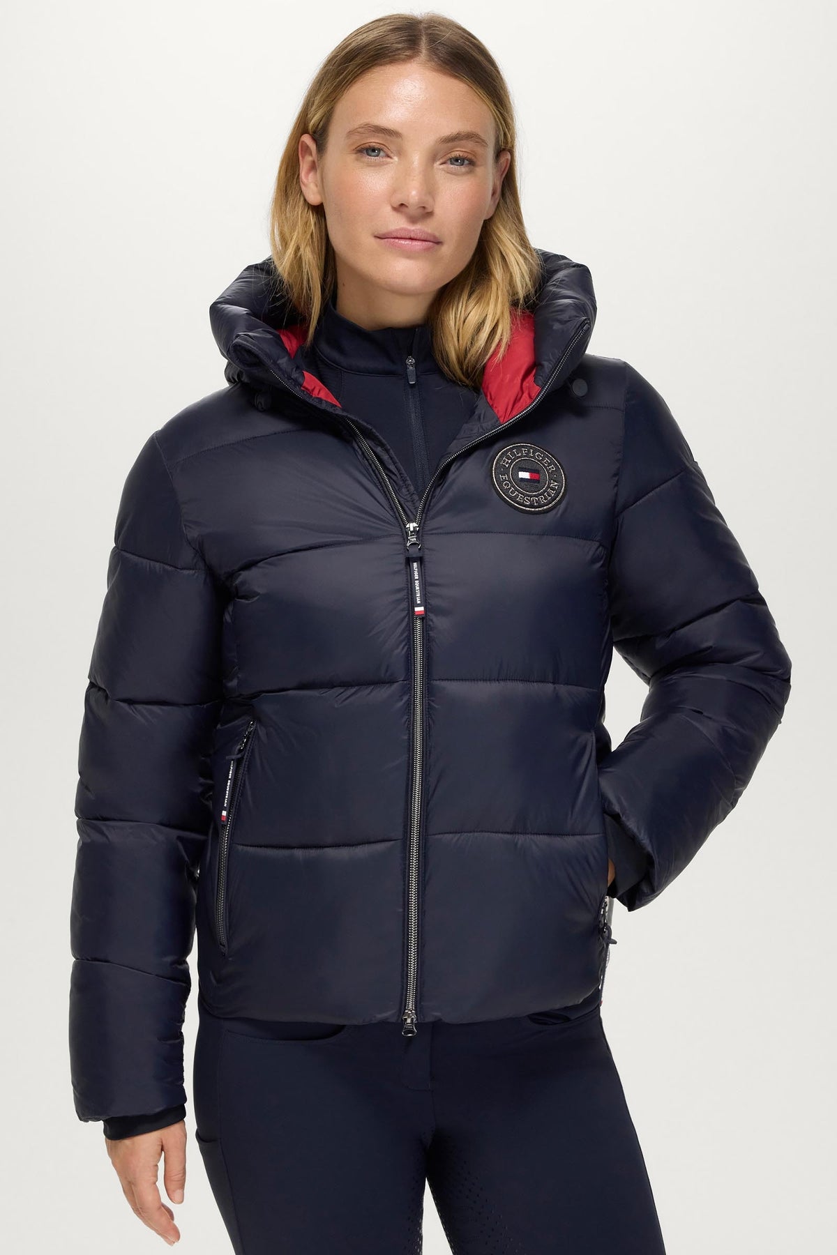 Tommy Hilfiger Equestrian Glendale Women Puffer Jacket Women’s Riding Clothing