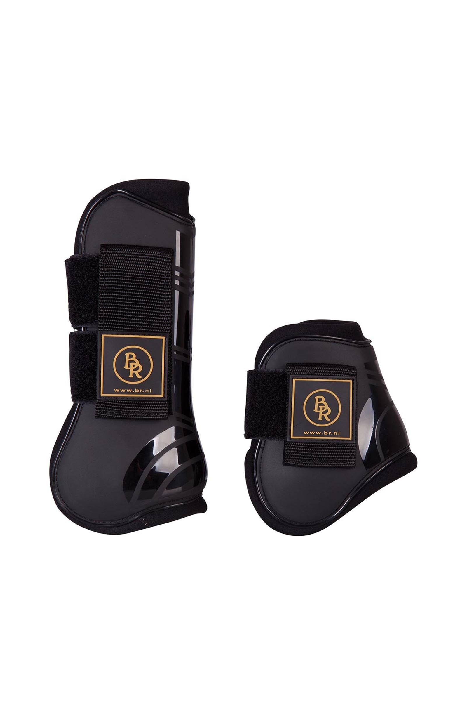 BR Pro Tech neopreen set van peesbeschermers en strijklappen Leg & Hoof Protection