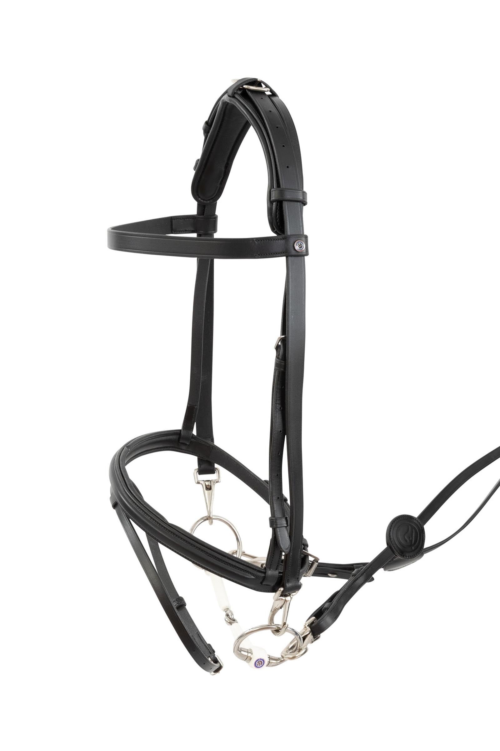 Trust Equestrian Hamburg Training Bridle W Padding & Rubber Reins Hoofdstellen & Teugels