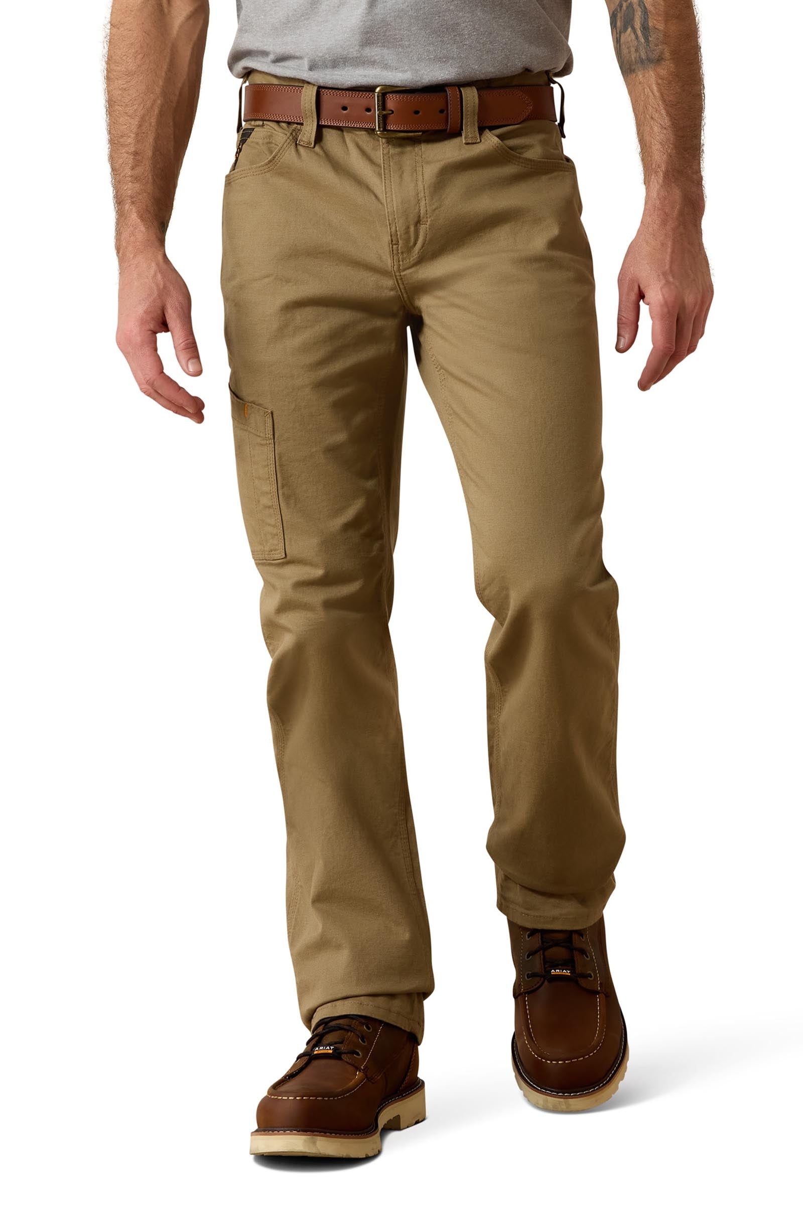 Ariat Rebar M7 Slim DuraStretch Made Tough Straight Heren broek met rechte pijp Heren paardrijkleding