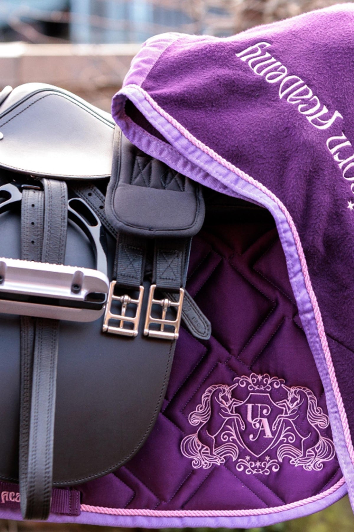 undefined Kavalkade Unicorn Academy Dressage Saddlepad with Cord Saddle Pads