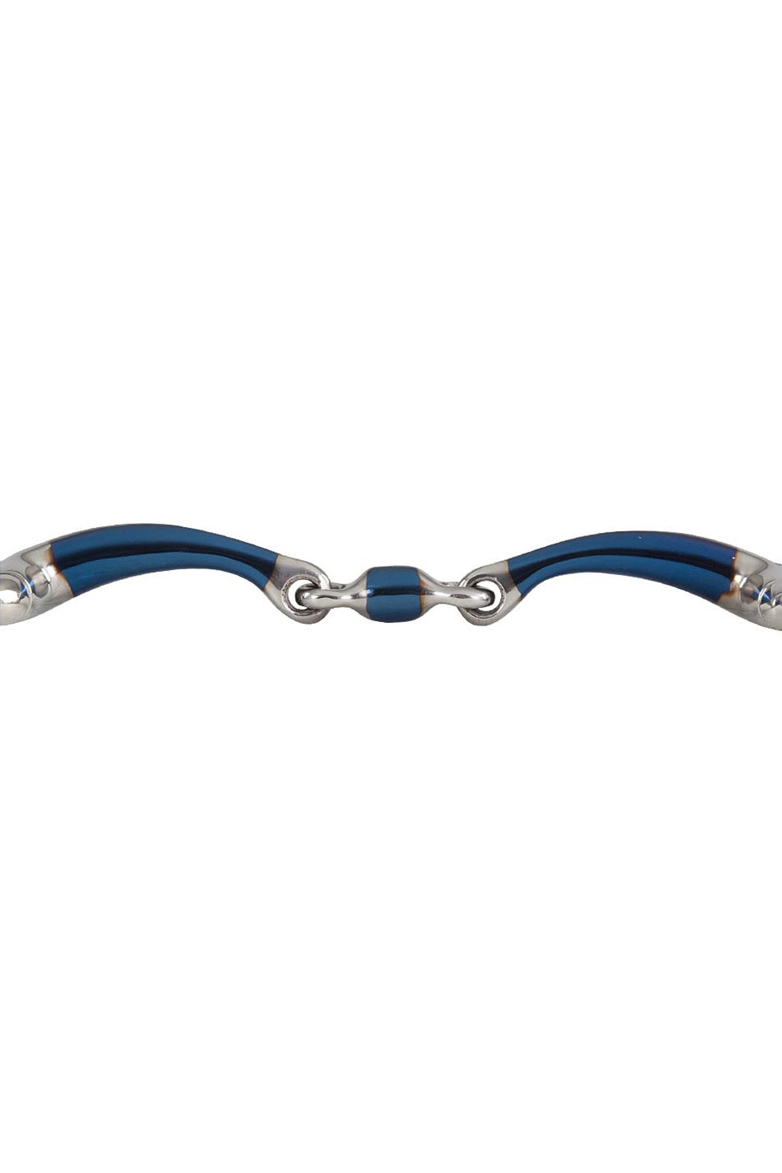 BR Sweet Iron Magic System Eggbutt Snaffle Double Jtd., 14 mm Horse Bits