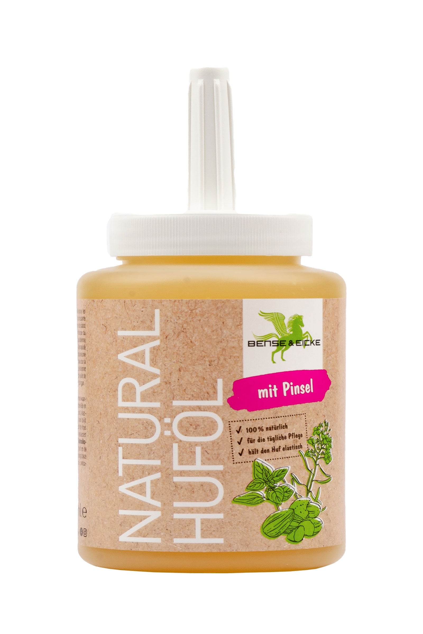 Bense & Eicke Natuurlijke hoefolie met penseel, 450ml Gezondheid