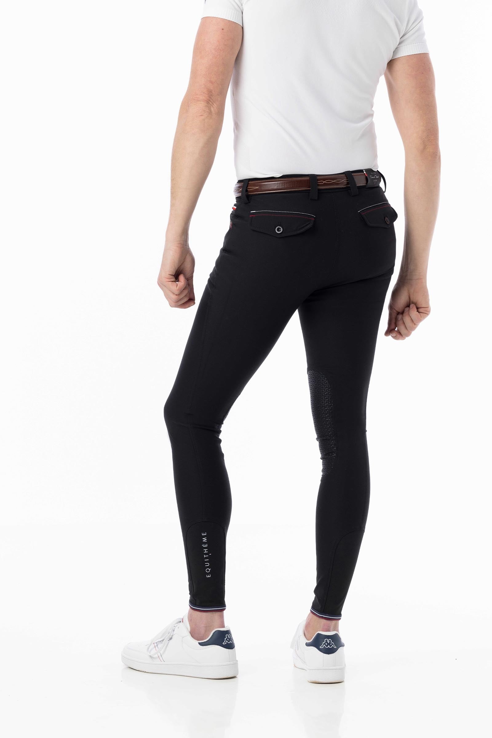 Equi Theme EQUITHÈME Eliot heren rijbroek met kniegrip Heren paardrijkleding