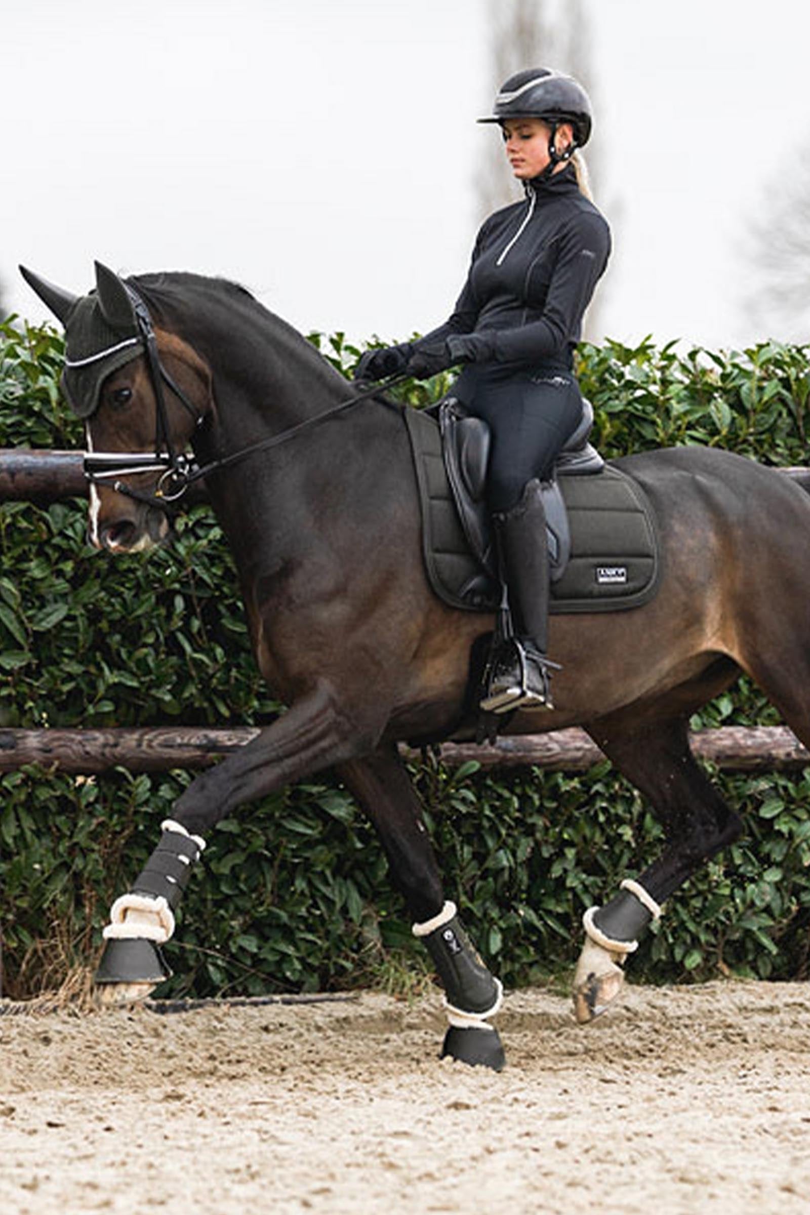 Anky ANKY Bell Boots With Neoprene Lining & Faux Fur Leg & Hoof Protection
