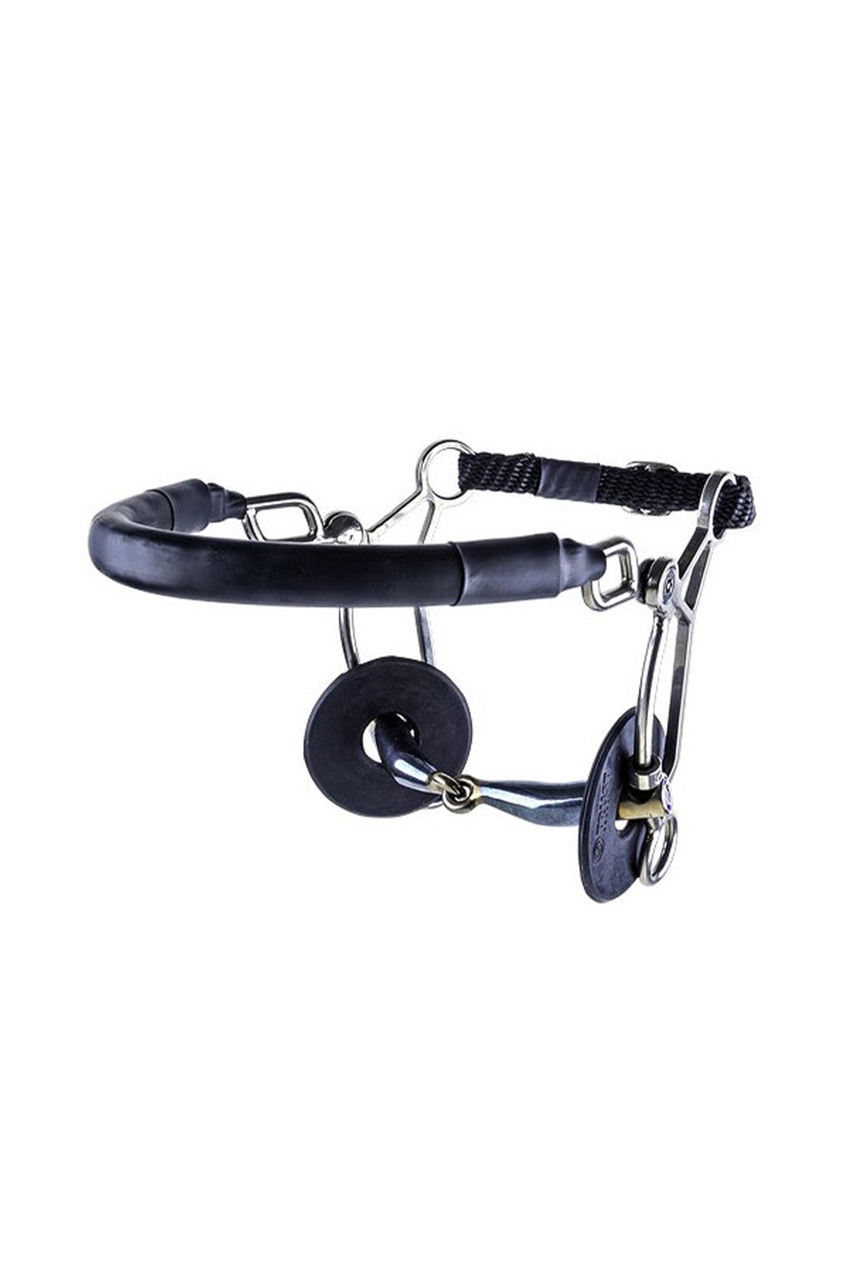 Trust Equestrian Sweet Iron Hackamore Combi Short Jointed-16 Bitten