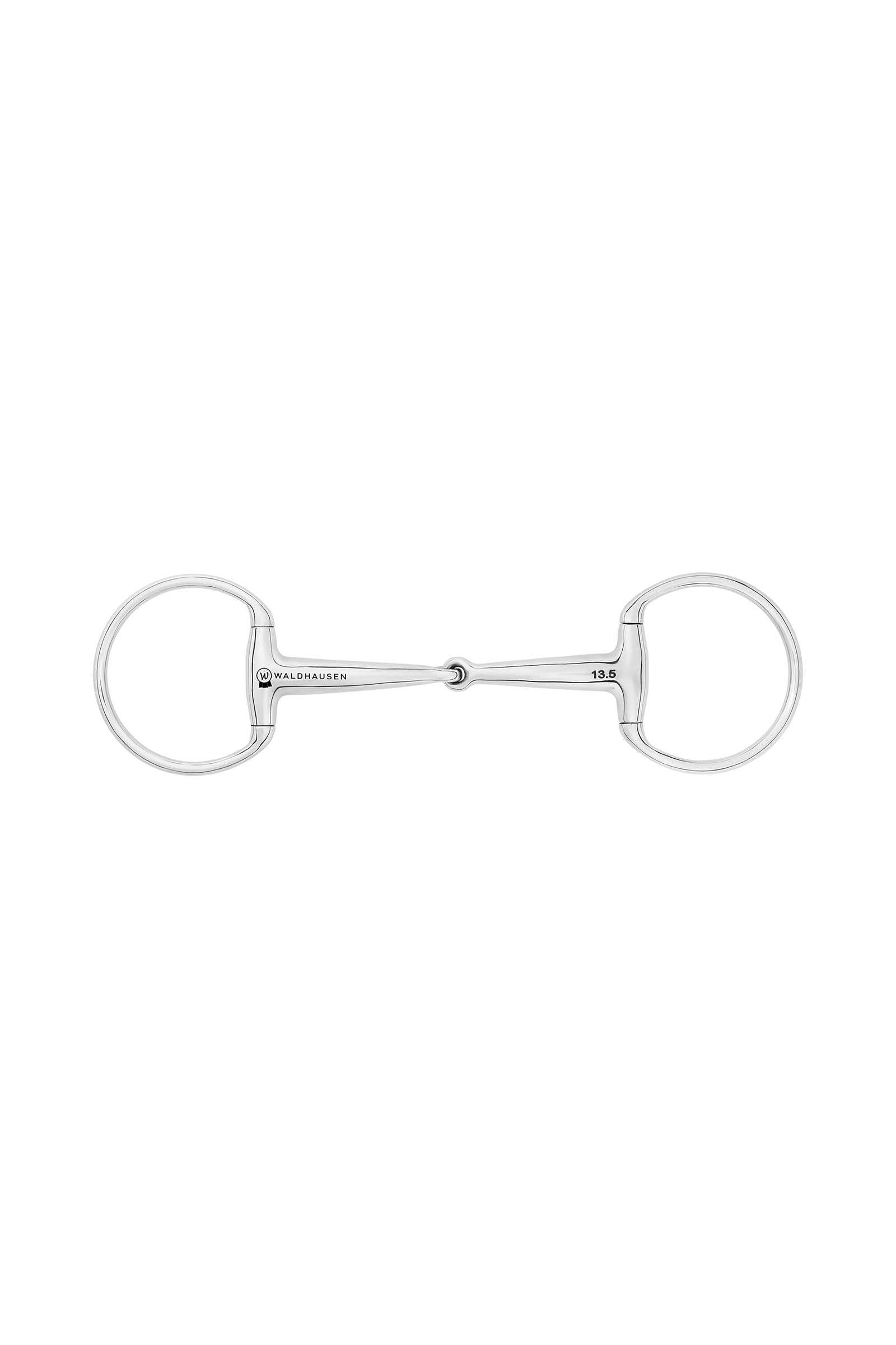 Waldhausen Eggbuttbit Anatomical, Single Jt., Stainless St., 16 mm Horse Bits