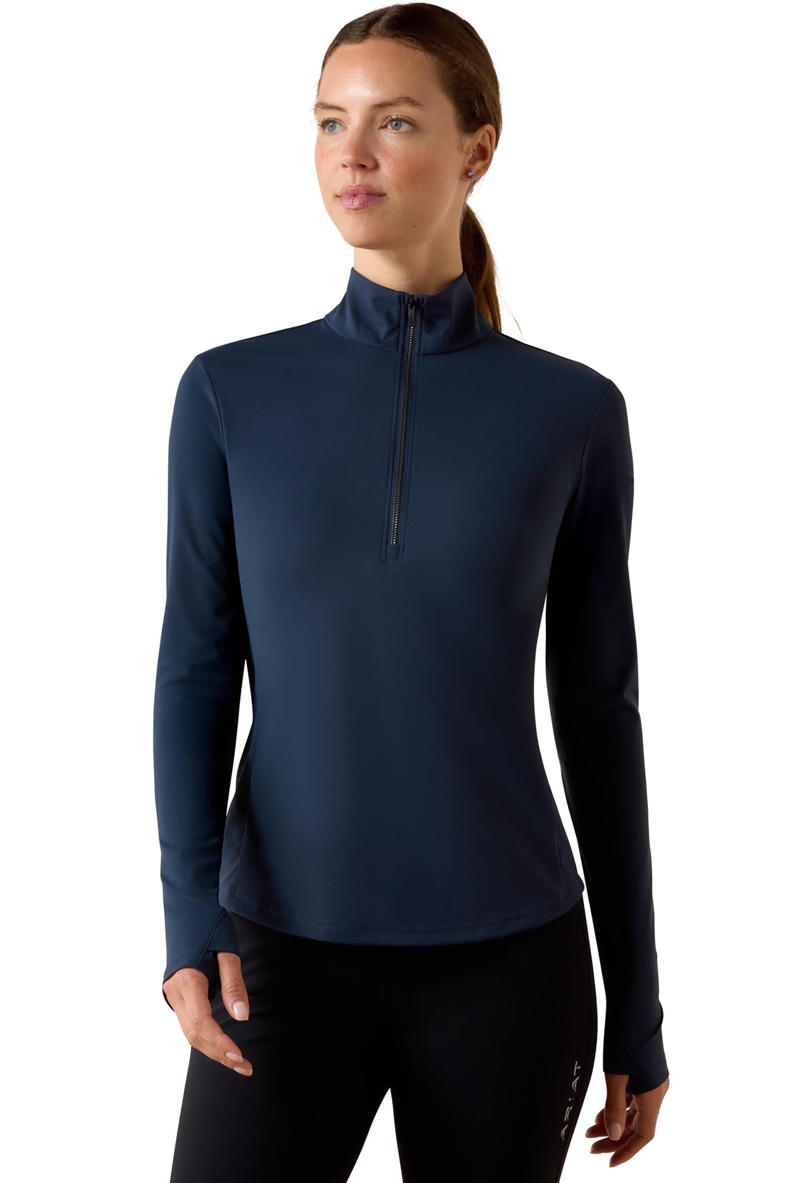 Ariat Women's SolVeil 1/2 Zip Baselayer Dames paardrijkleding