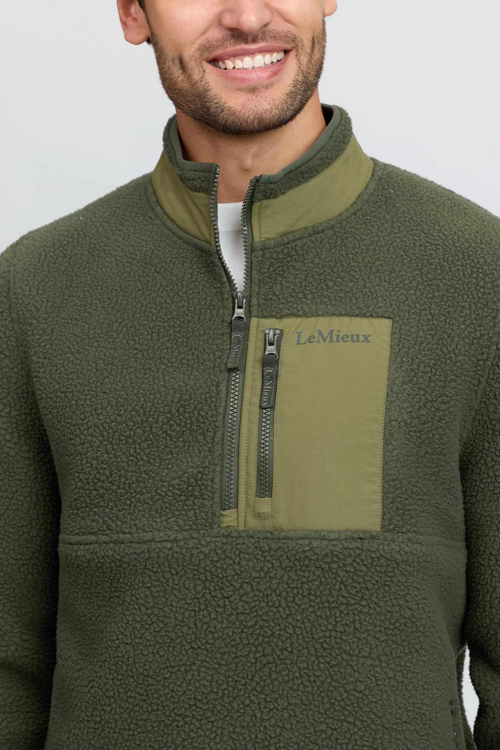 LeMieux Borg Men´s Half Zip Sweatshirt Mens Riding Clothing