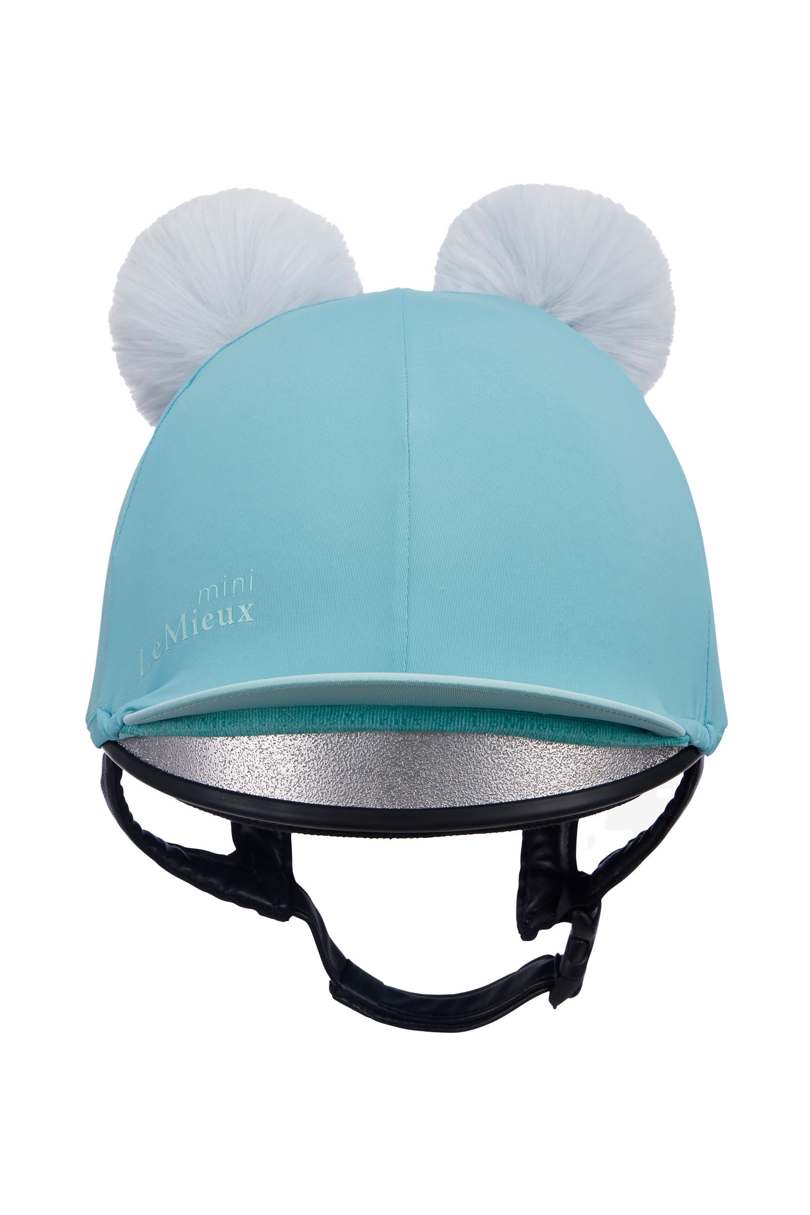 LeMieux Mini dubbele pom helmovertrek Kinder paardrijkleding
