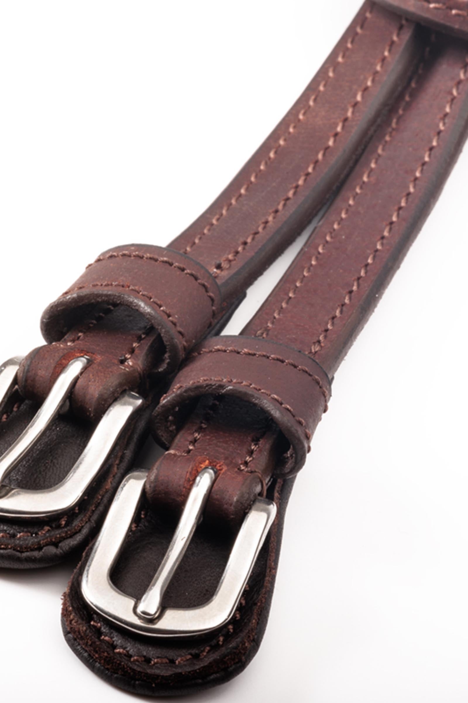 Kavalkade Padded Spur Straps, Oiled Leather Riding Whips, Crops & Spurs