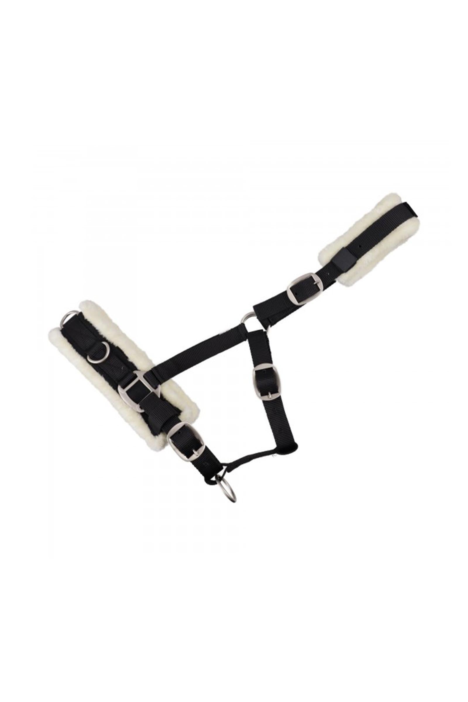 USG Cavesson With Artifical Fur Horse Training