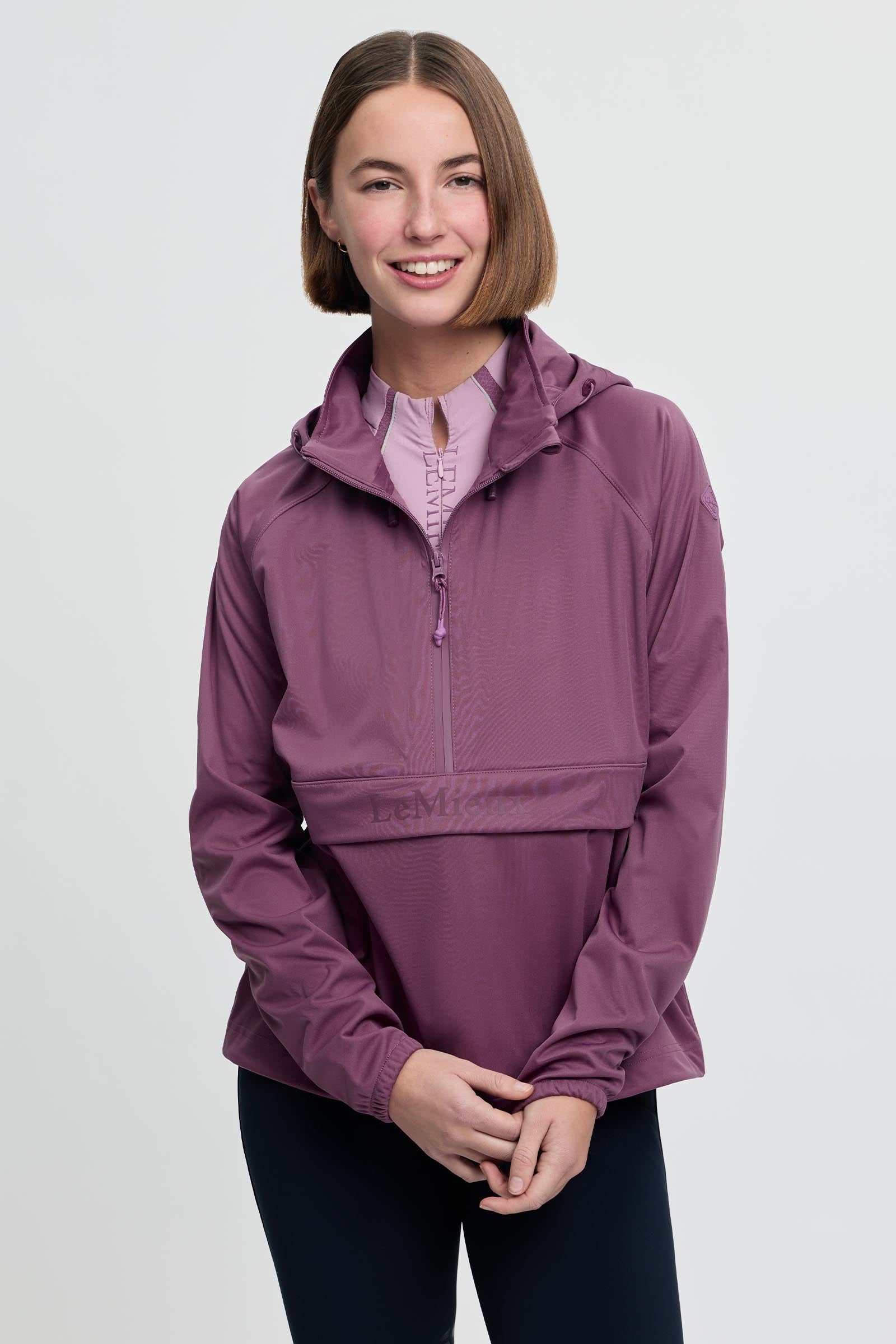 LeMieux Perri dames waterdichte jas met halve rits Dames paardrijkleding