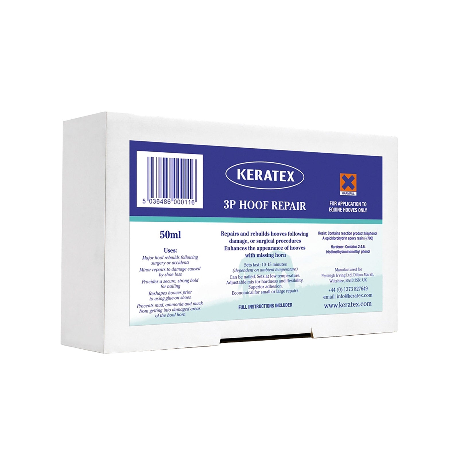 Keratex 3P Hoof Repair 50 ml Gezondheid