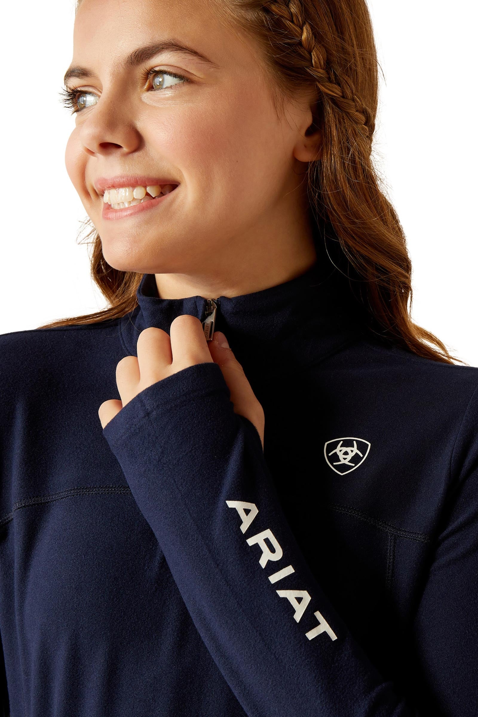 Ariat Lowell 3.0 Kid´s 1/4 Zip Baselayer Shirt Young Rider Apparel