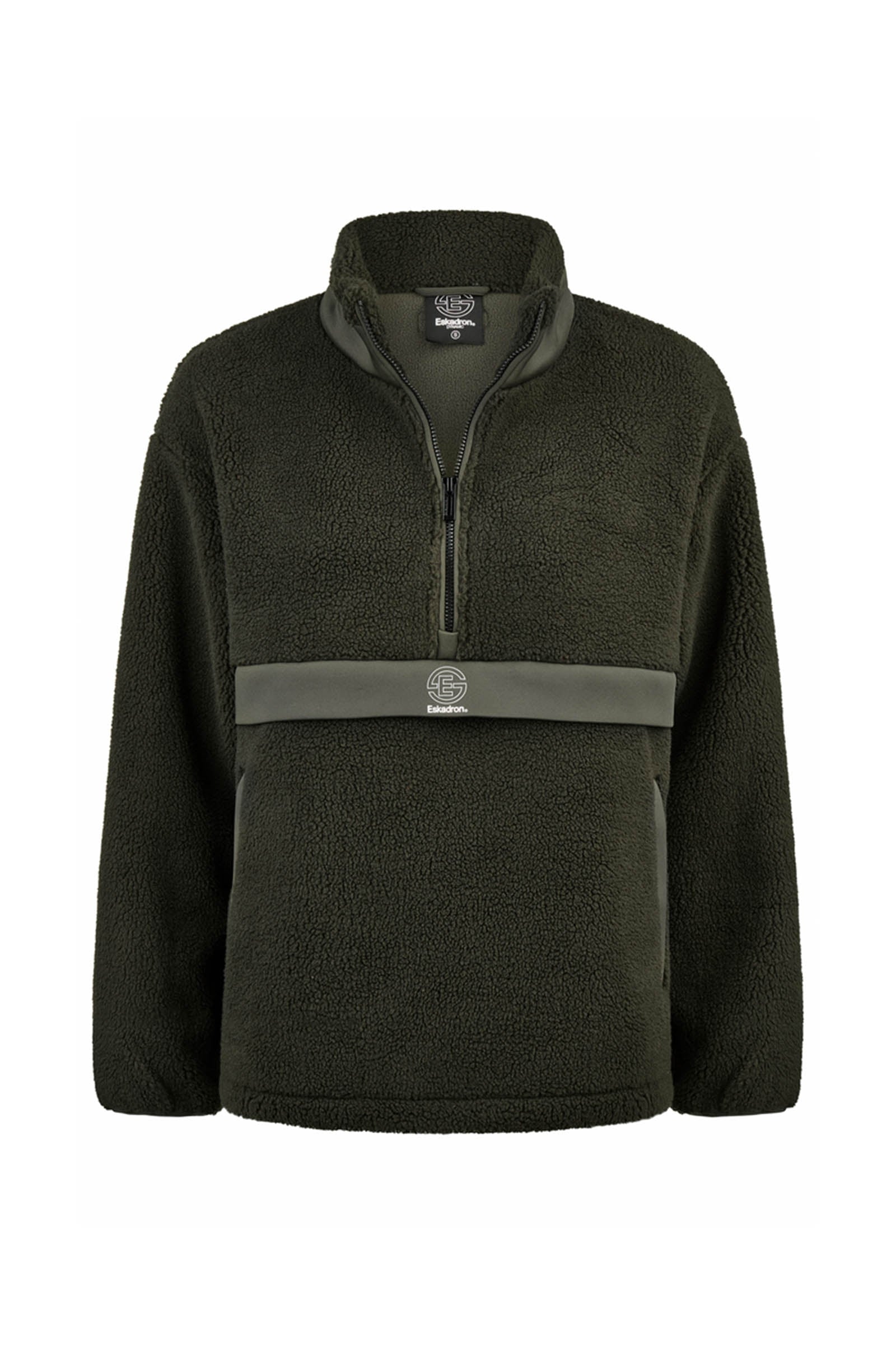 Eskadron Dynamics AW25 half-zip teddyfleece trui Dames paardrijkleding