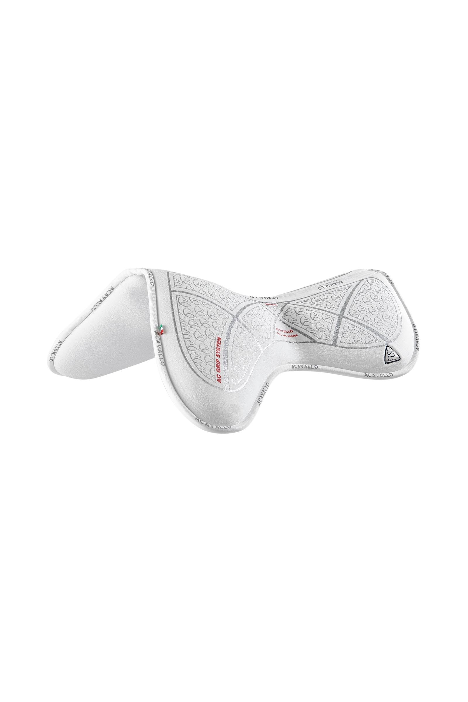 Acavallo Memory Foam Spring Pad Close Contact Suède Siliconen Grip Vlak Zadeldekjes