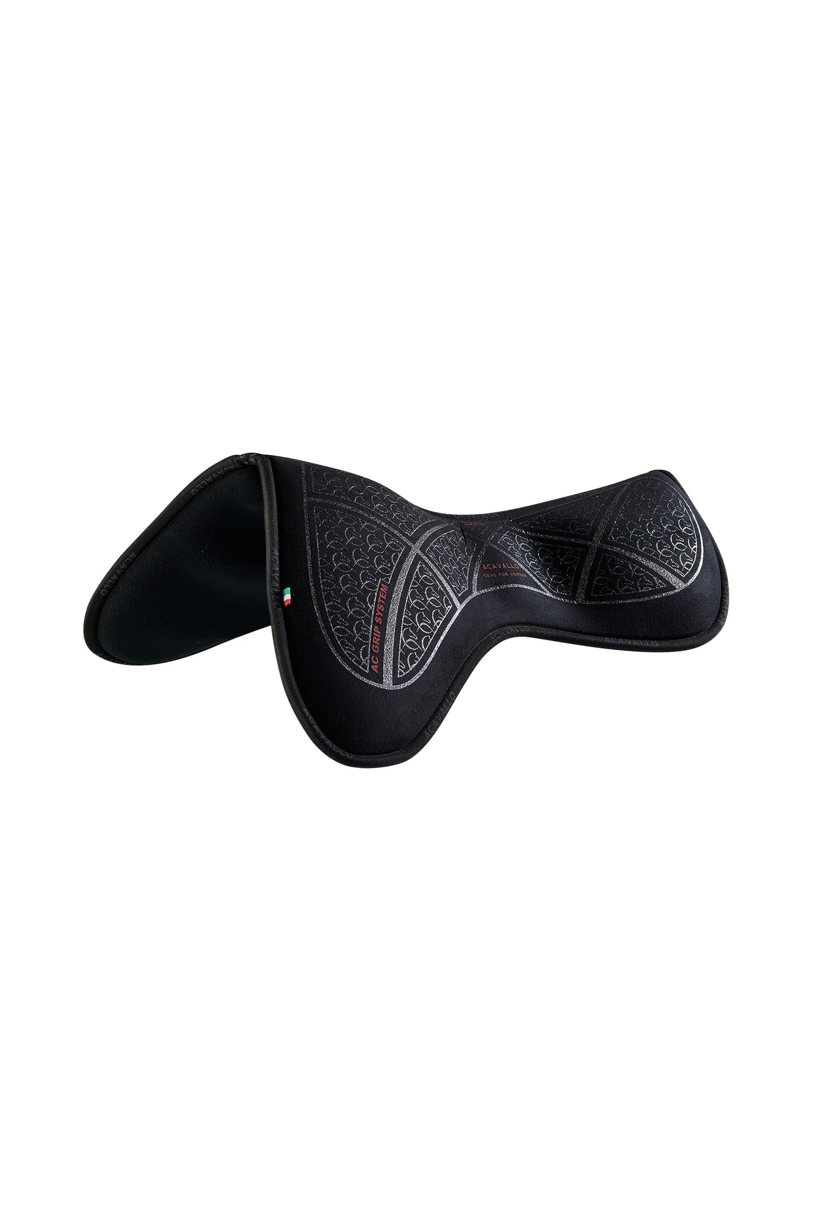 Acavallo Memory Foam Spring Pad Close Contact Suède Siliconen Grip Vlak Zadeldekjes