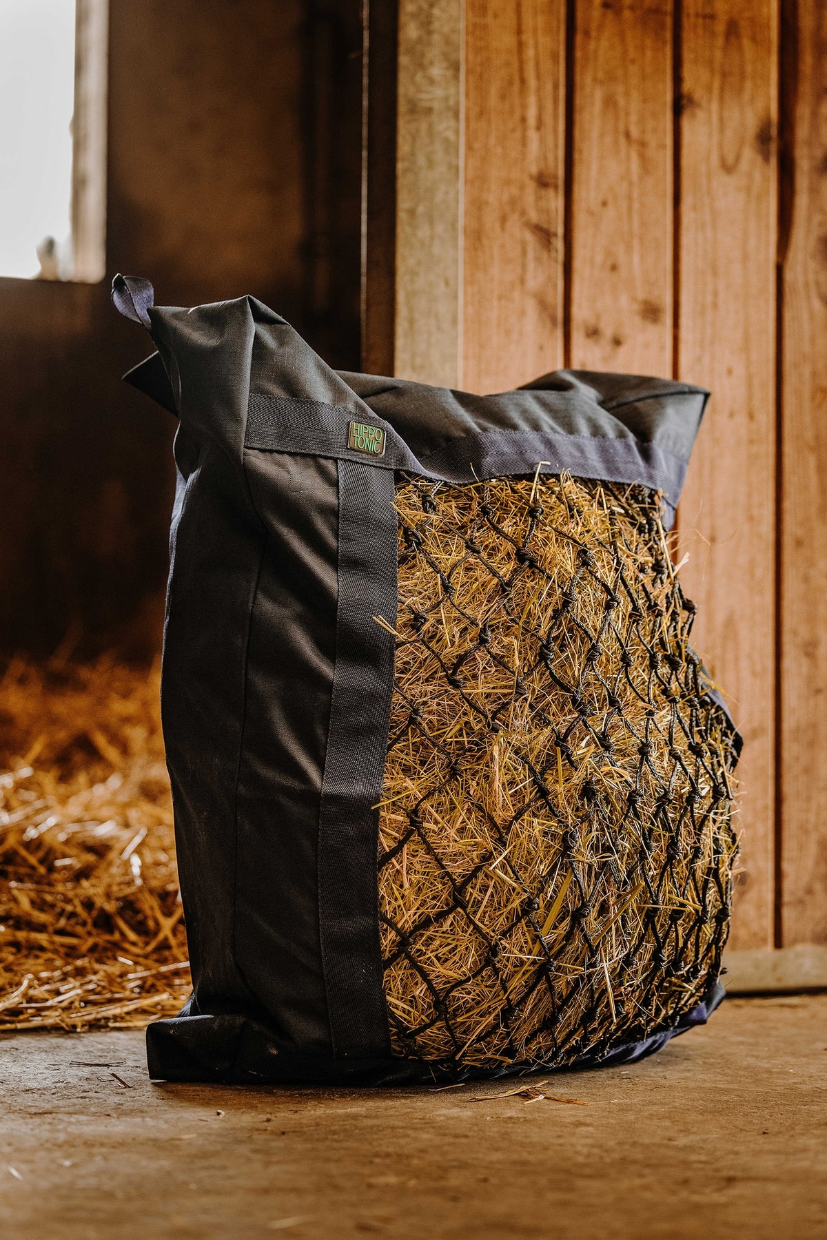 HIPPOTONIC Mesh Hay Net Bag (75 x 60cm) Horse Feeders & Waterers
