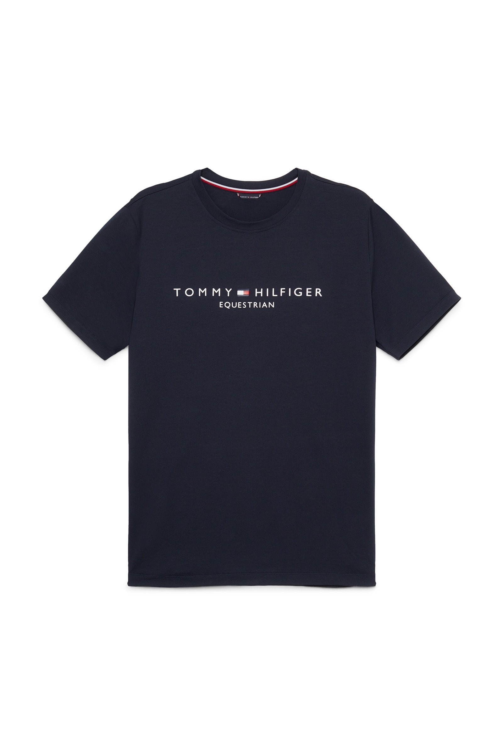Tommy Hilfiger Equestrian Williamsburg T-shirt met grafische opdruk en korte mouwen Heren paardrijkleding