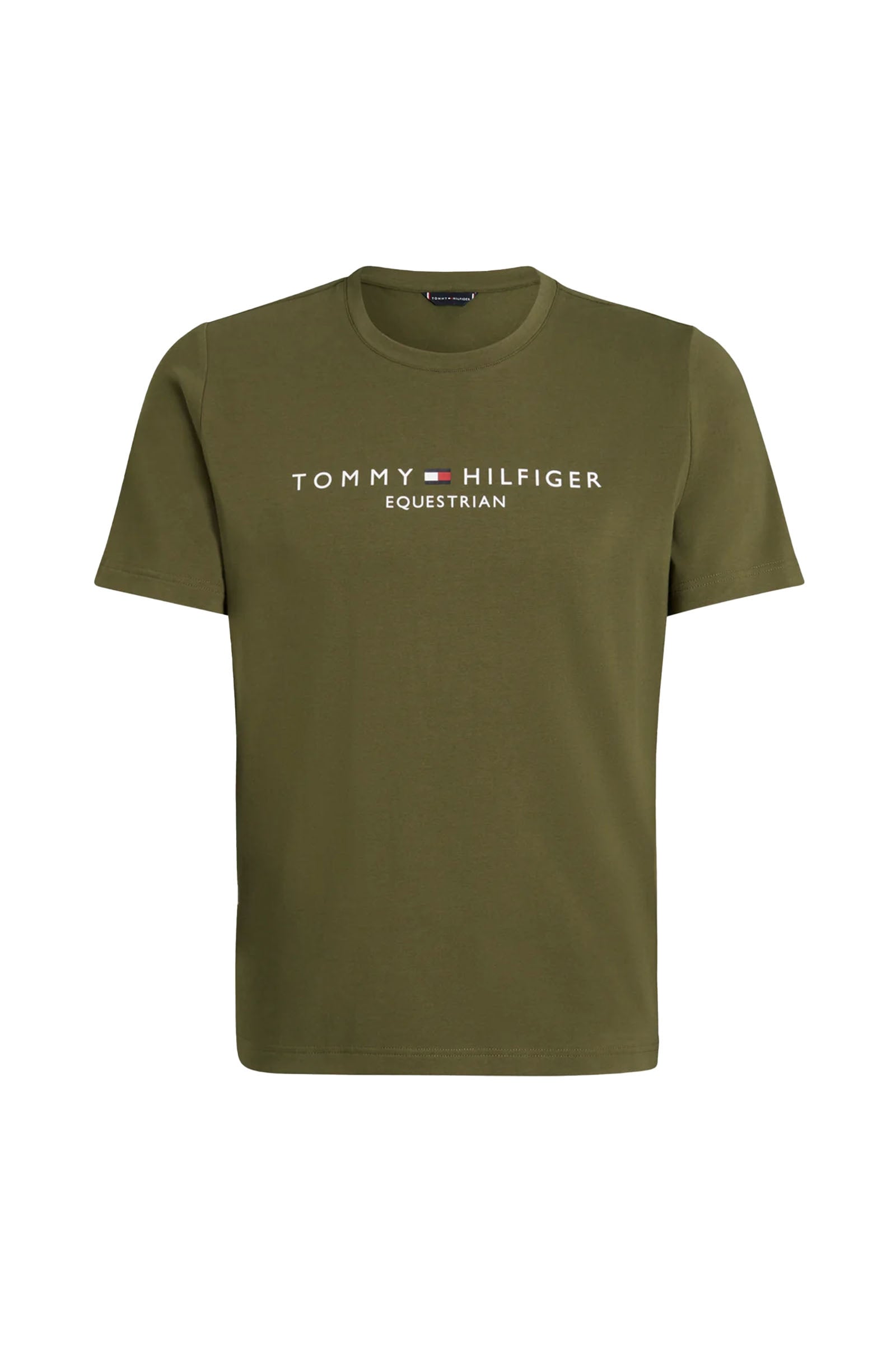Tommy Hilfiger Equestrian Williamsburg T-shirt met grafische opdruk en korte mouwen Heren paardrijkleding