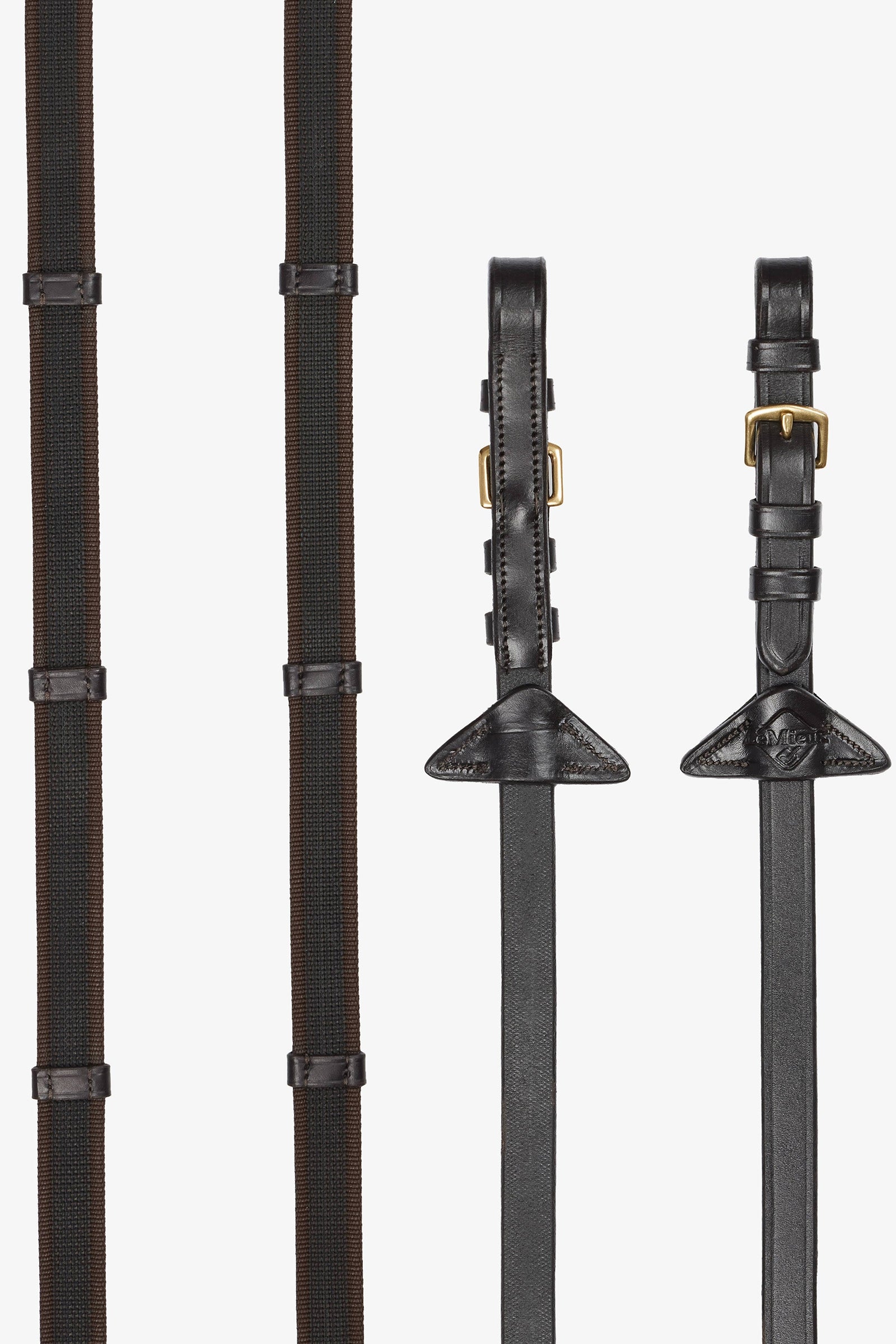 LeMieux Rubber Grip Continental teugels Hoofdstellen & Teugels