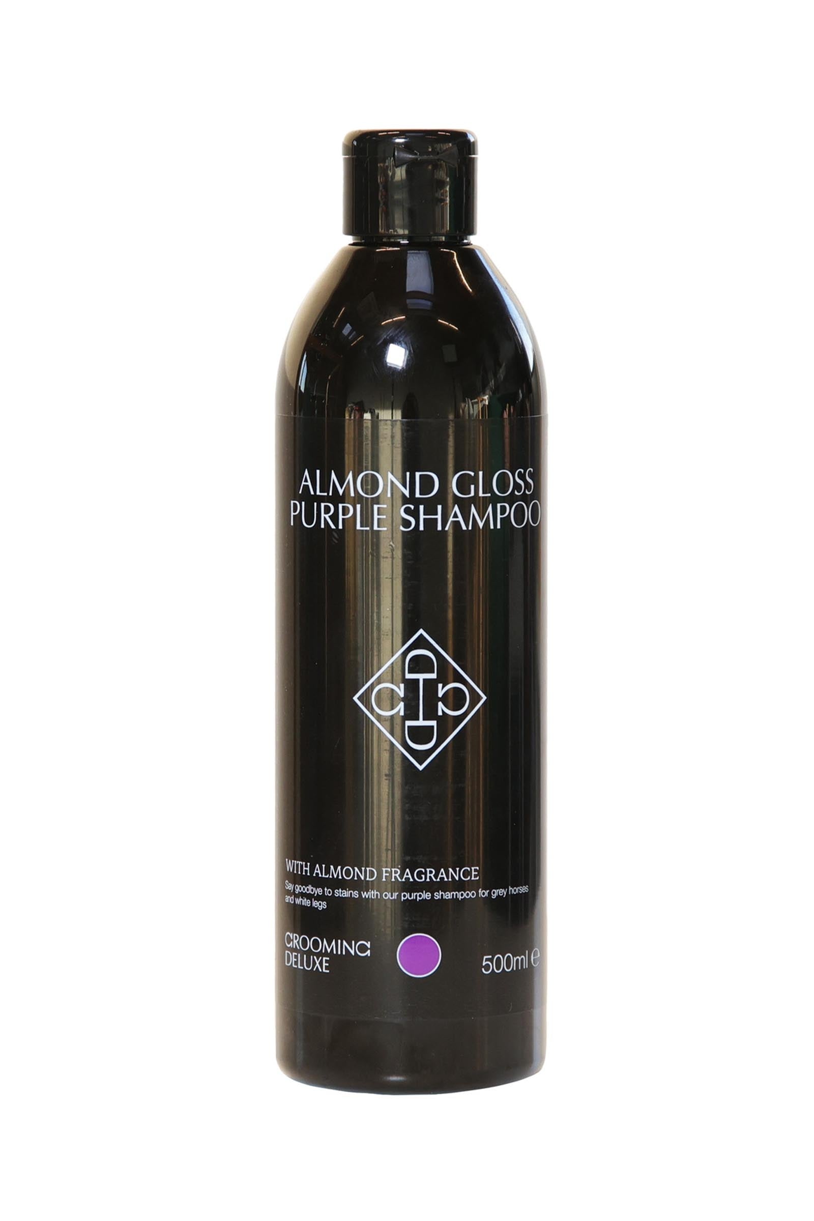 Grooming Deluxe Amandel gloss paarse shampoo, 500 ml Gezondheid