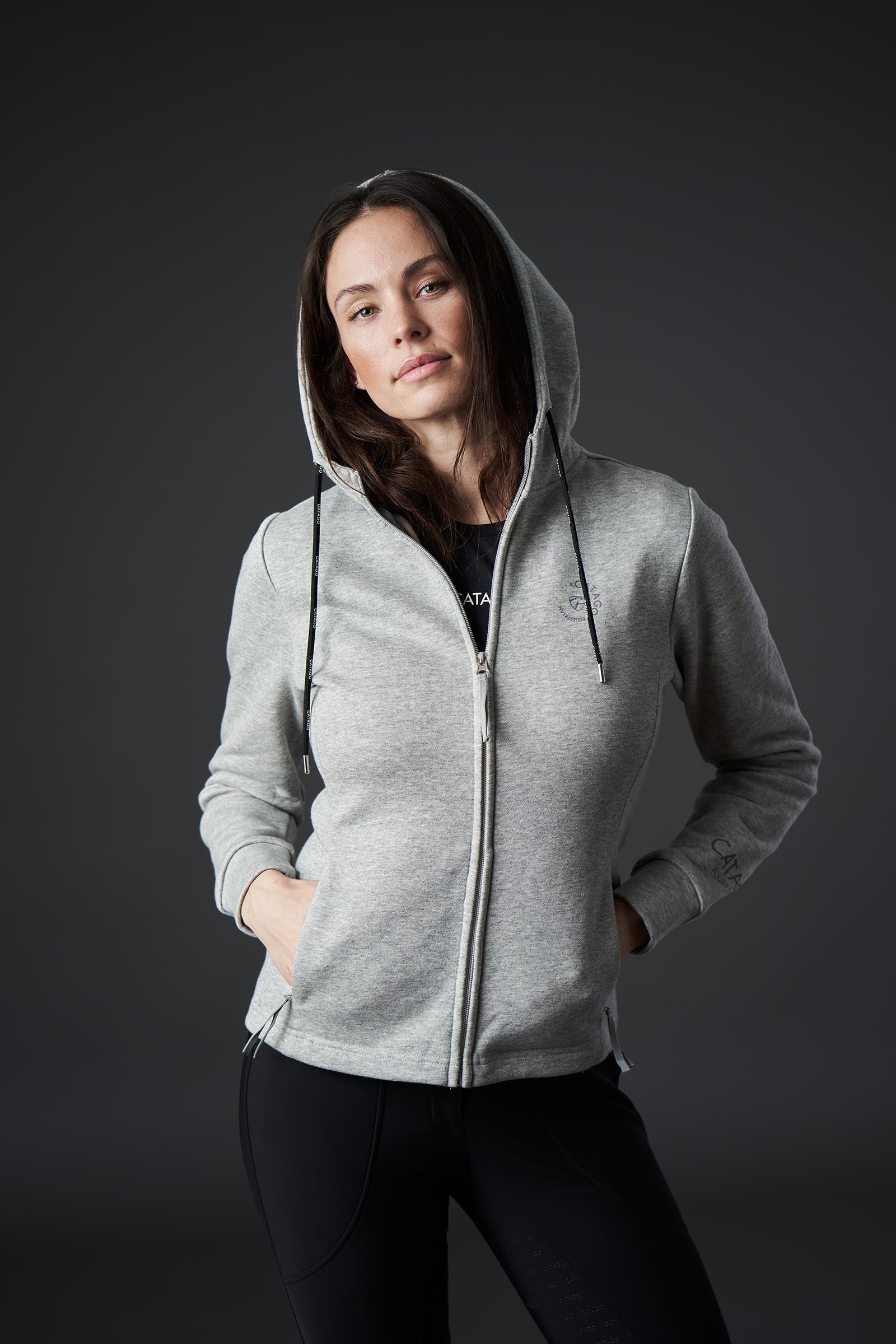 Catago Natalie Women´s Zip Hoodie Women’s Riding Clothing