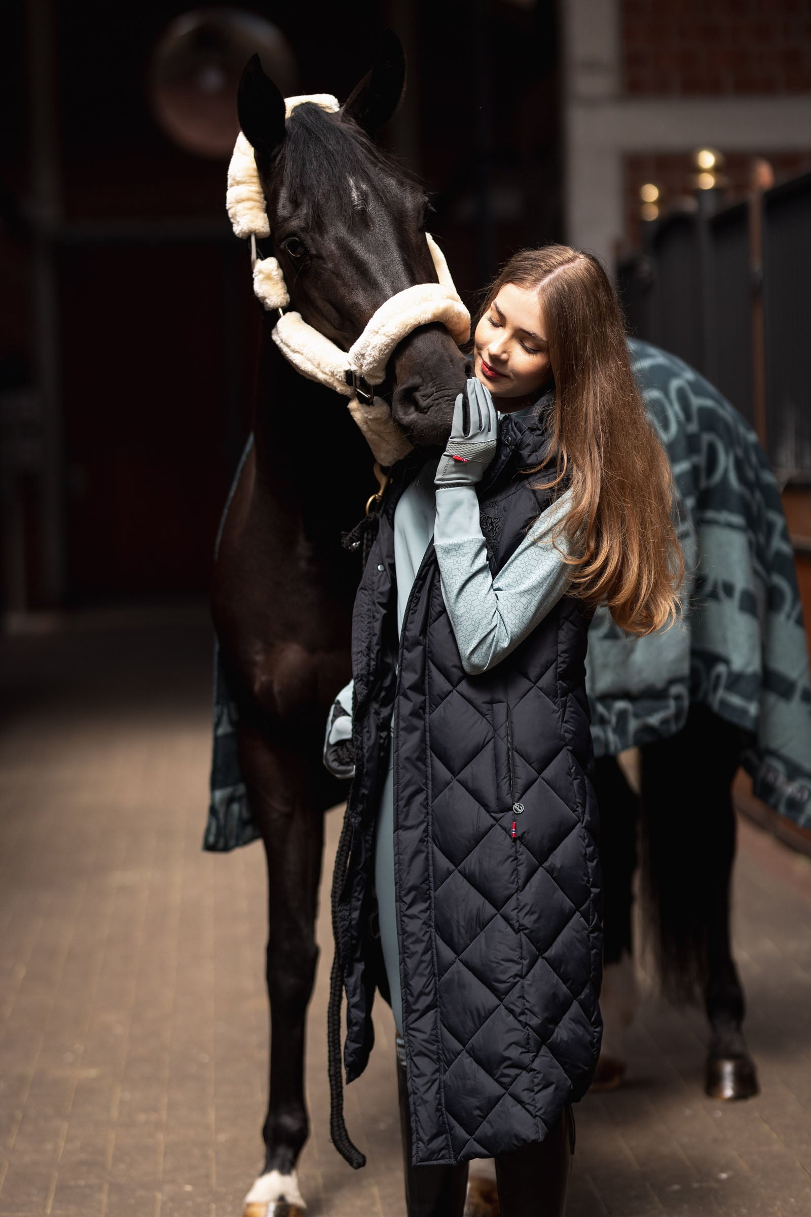 B Vertigo Gem Women´s Long Padded Riding Vest Women’s Riding Clothing
