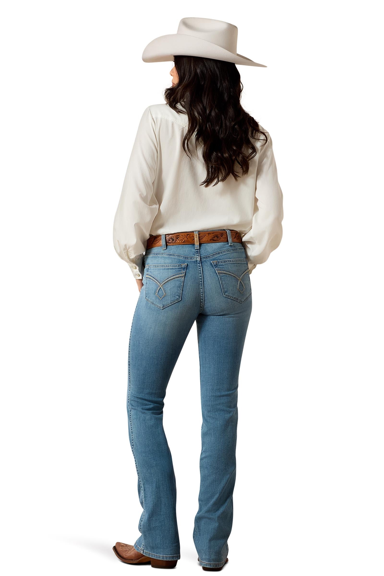 Ariat Women's High Rise Lorena Boot Cut Jeans Womens Breeches