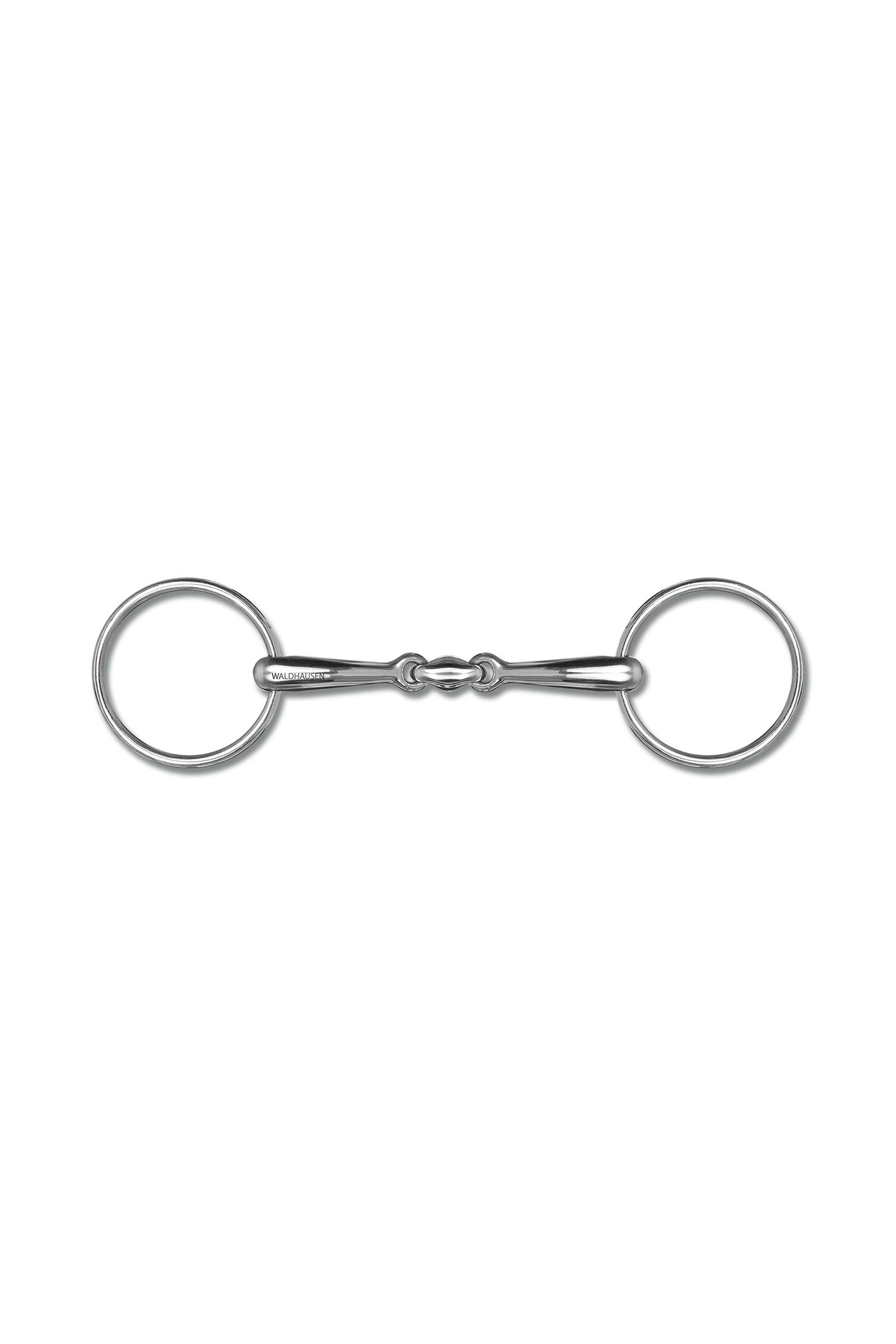 Waldhausen Trens Economic SS massief, dubbel gebroken, 16 mm Bitten