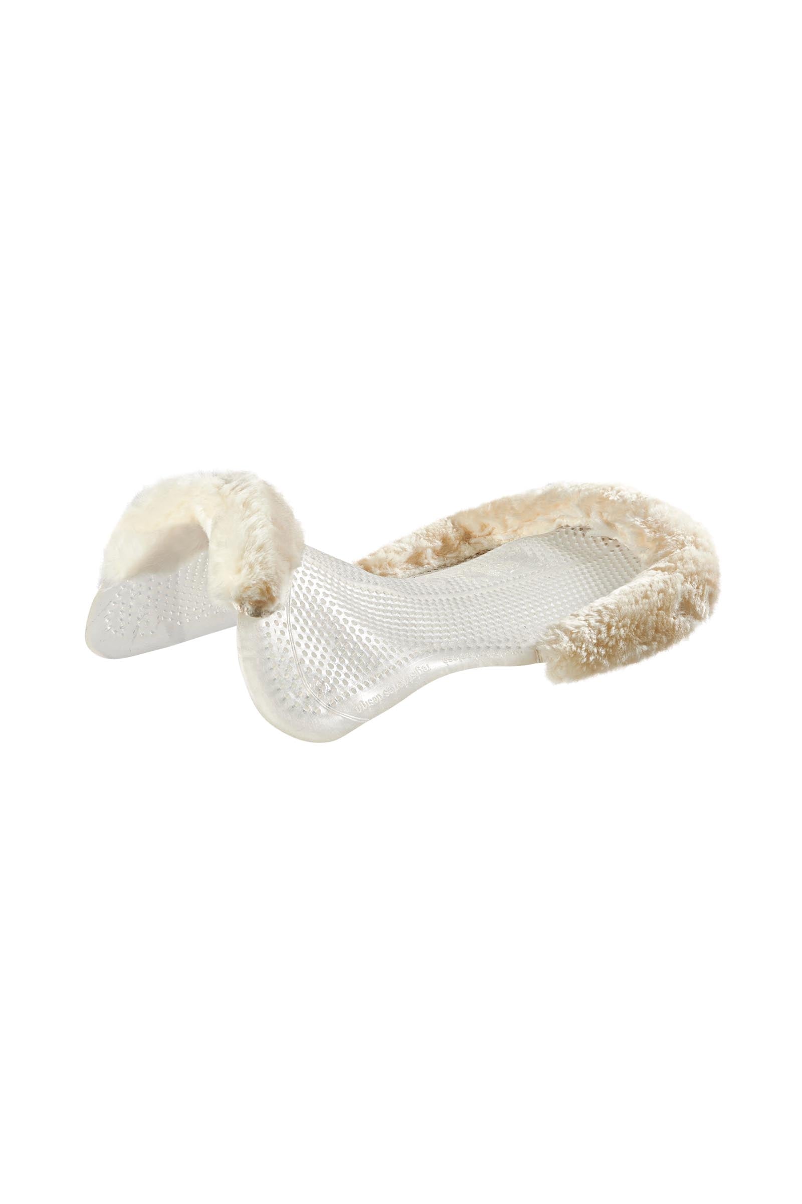 Acavallo Therapeutische Pure Gel Pad met Schapenvacht Uitsparing Zadeldekjes