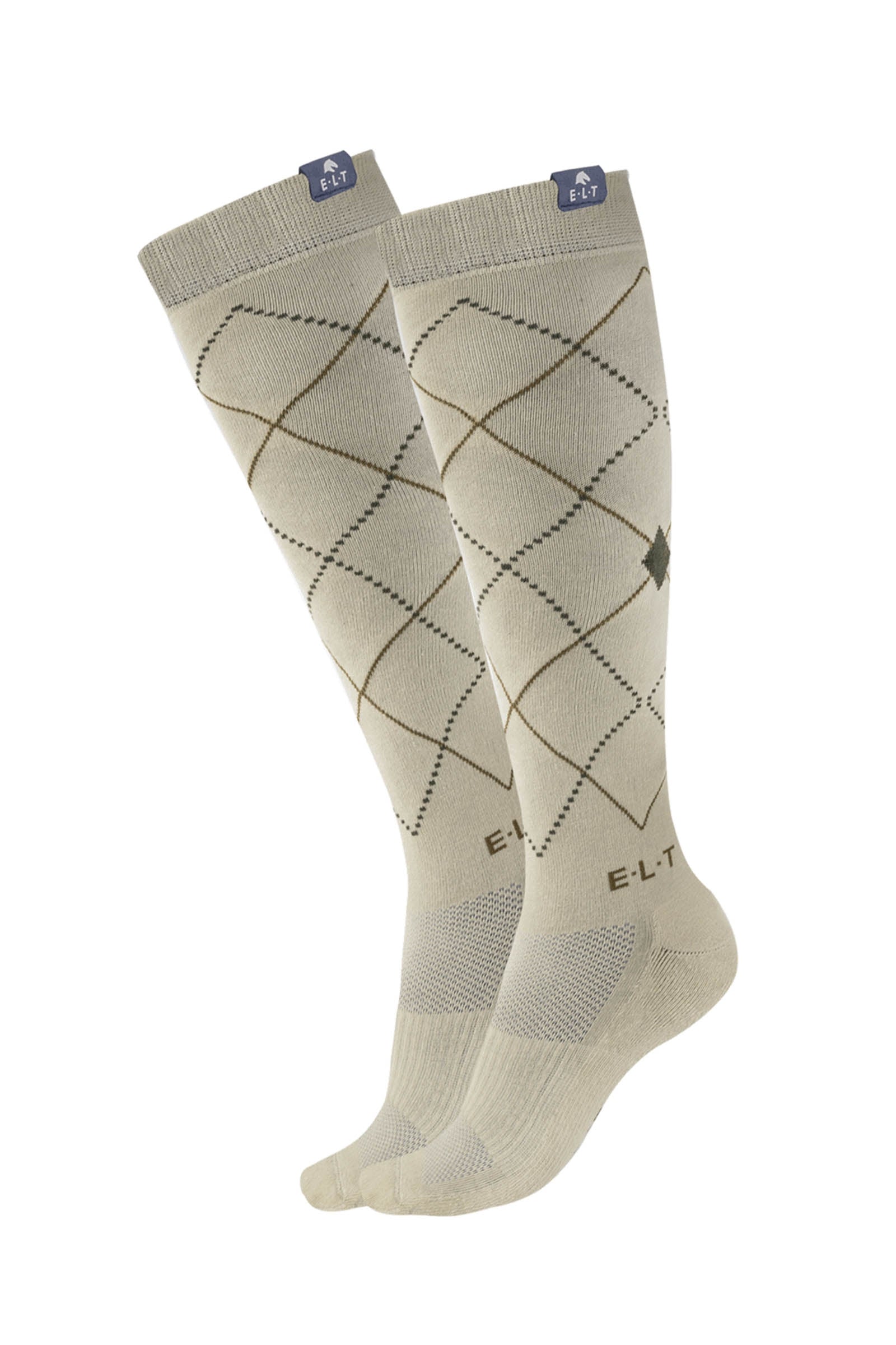 ELT Argyle Breathable Riding Socks Sokken