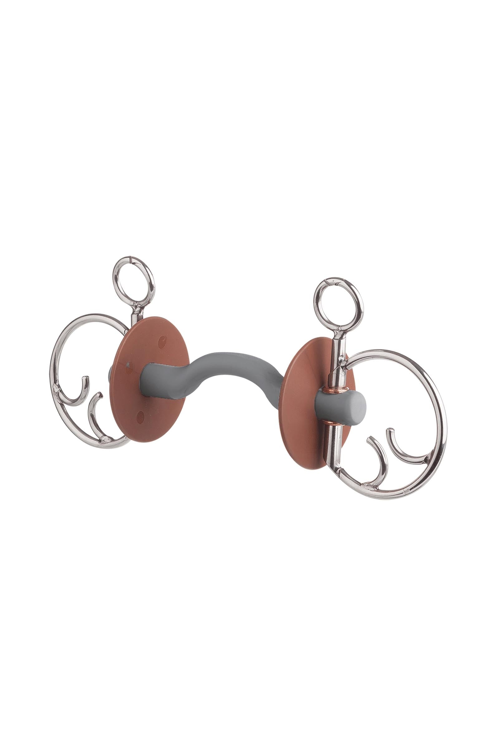 Beris Kimblewick Bit With Tongue Port Snaffle Hard Horse Bits