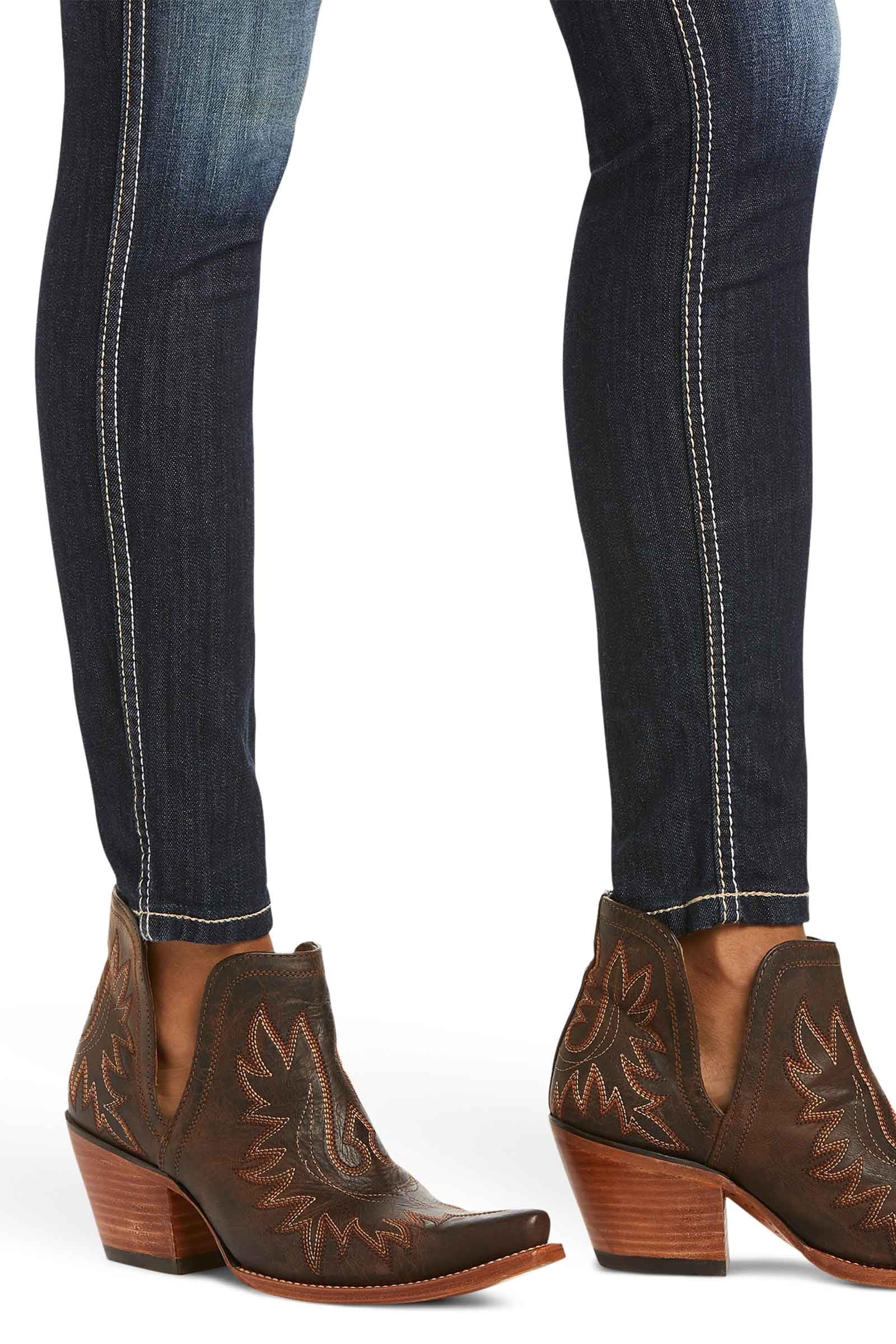 Ariat Ella R.E.A.L Women´s Mid Rise Stretch Outseam Skinny Jean Womens Breeches