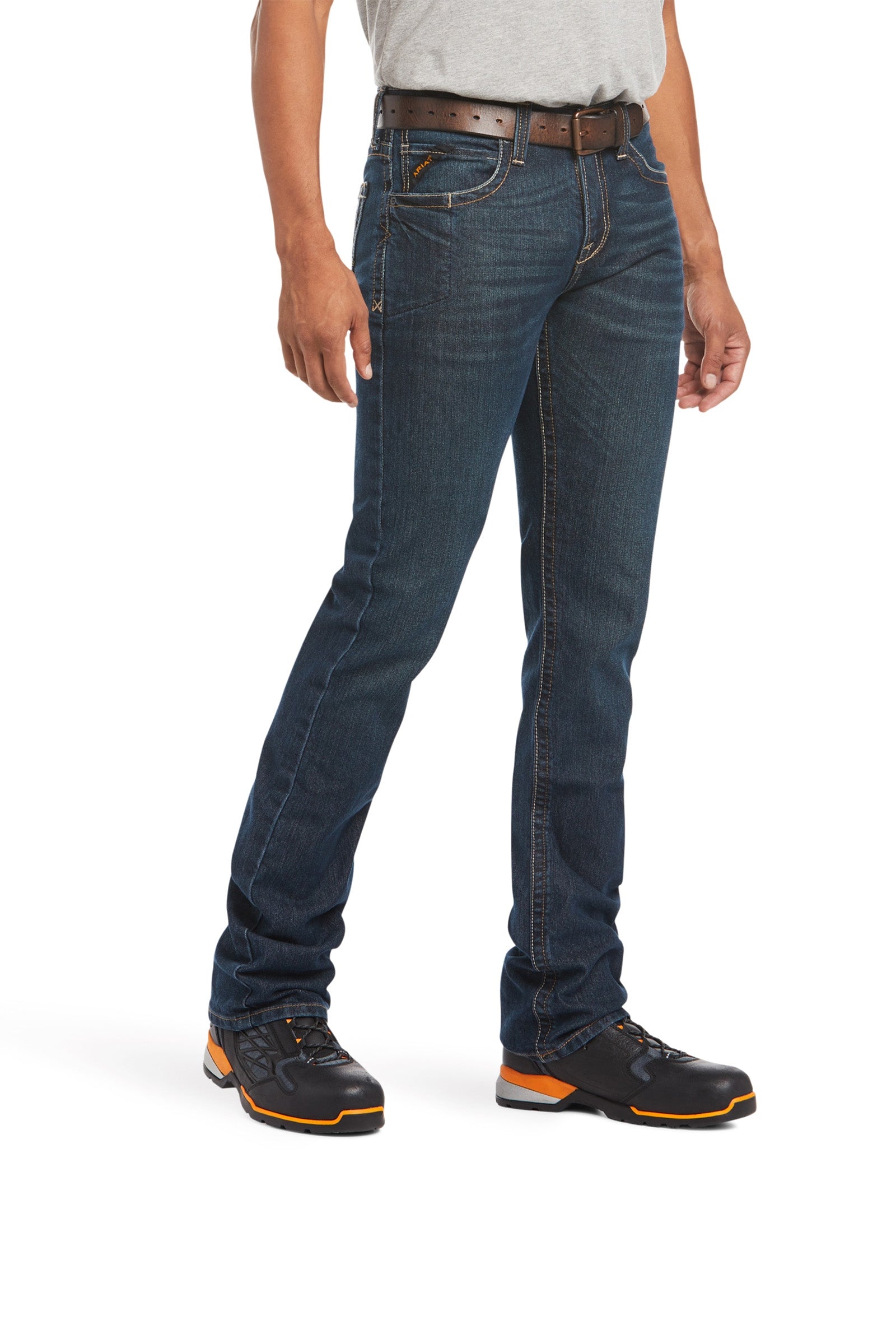 Ariat Rebar M7 Slim Durastretch Heren jeans met rechte pijp Heren paardrijkleding