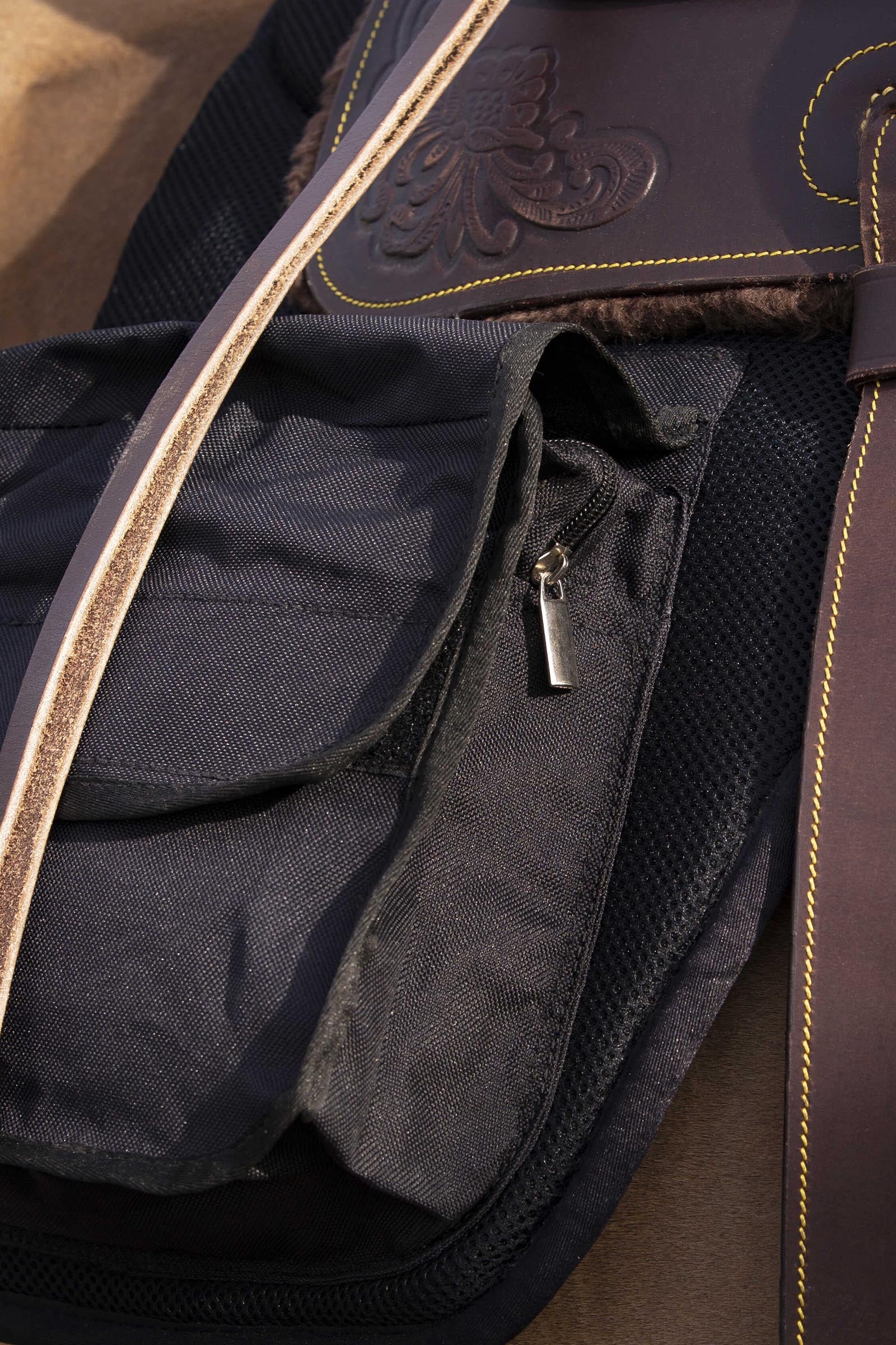 WESTRIDE Western Saddle Pad with Pockets Saddle Pads