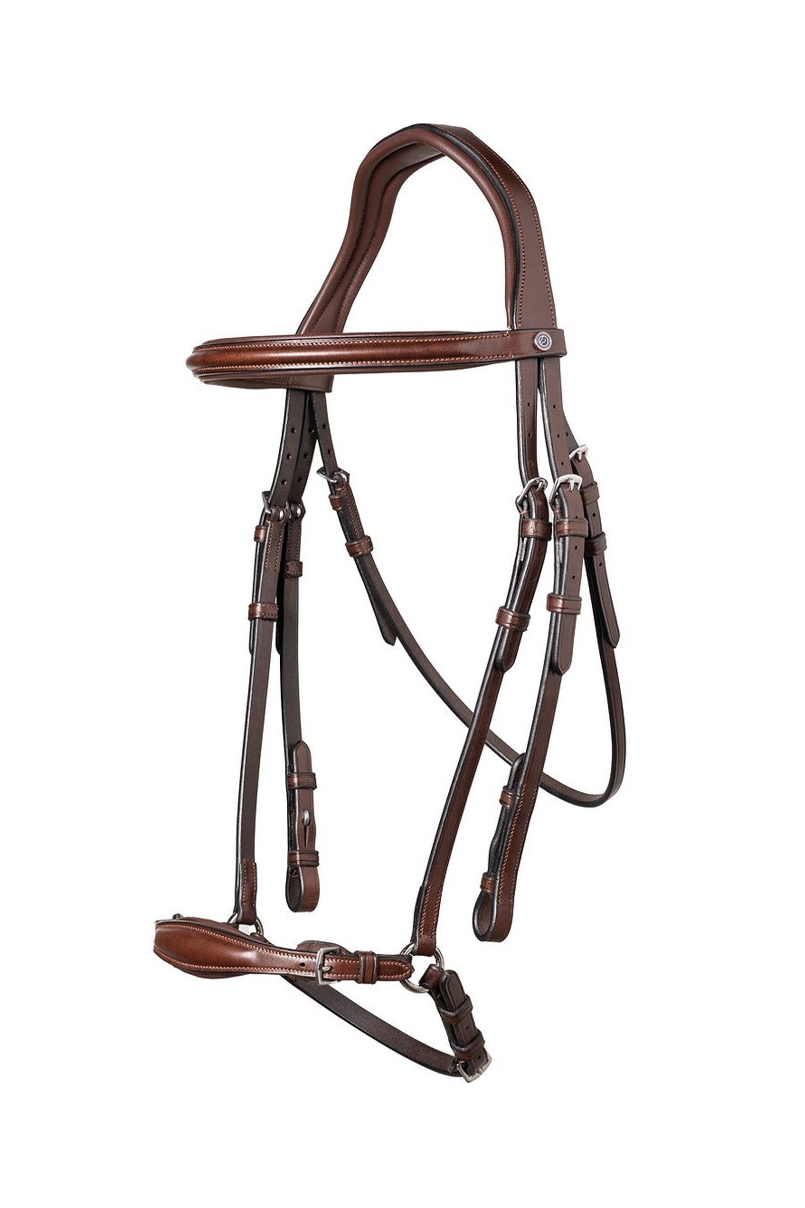 Trust Equestrian Barcelona Adjustable Drop Noseband Bridle Bridles & Reins