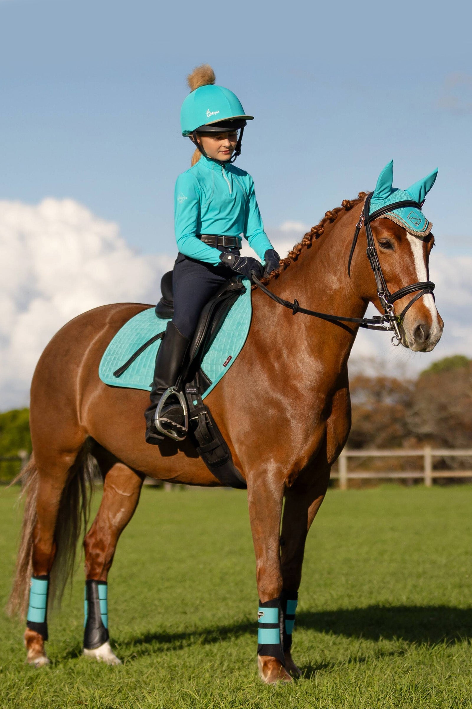 LeMieux Grafter Brushing Boots Leg & Hoof Protection