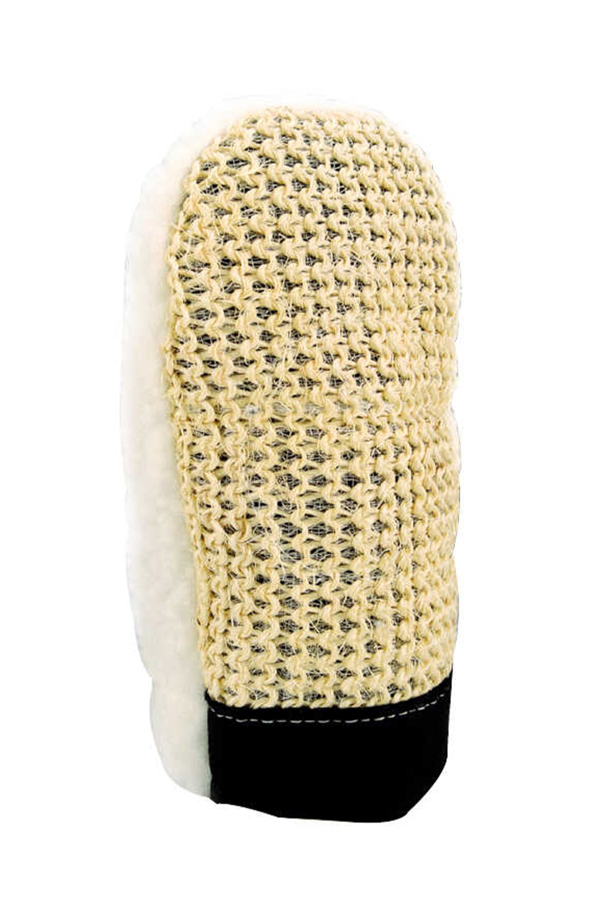 HIPPOTONIC 2-in-1 verzorgingshandschoen met Sisal Poetsspullen