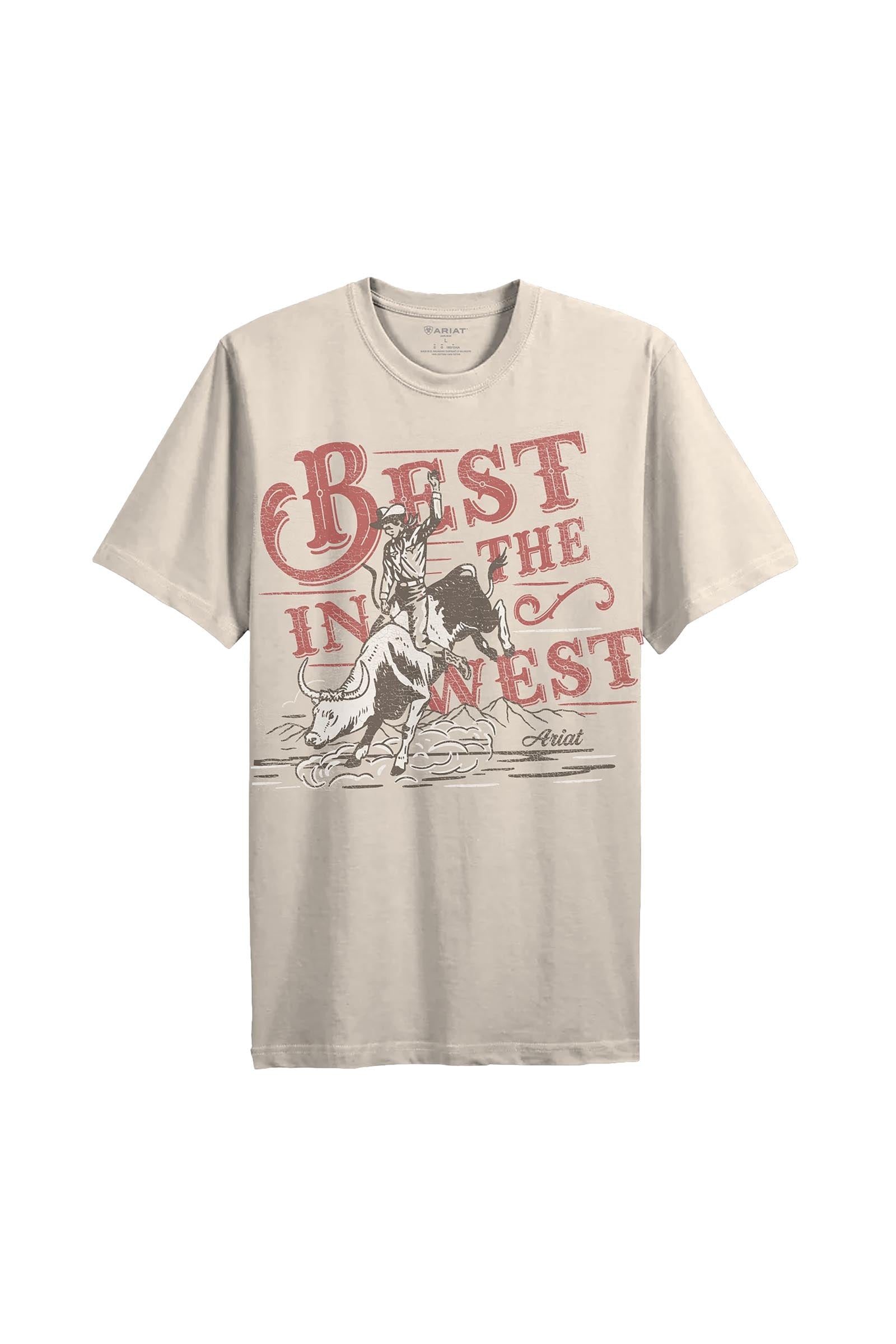Ariat Women's Ariat Bull Rider Arched T-Shirt Dames paardrijkleding