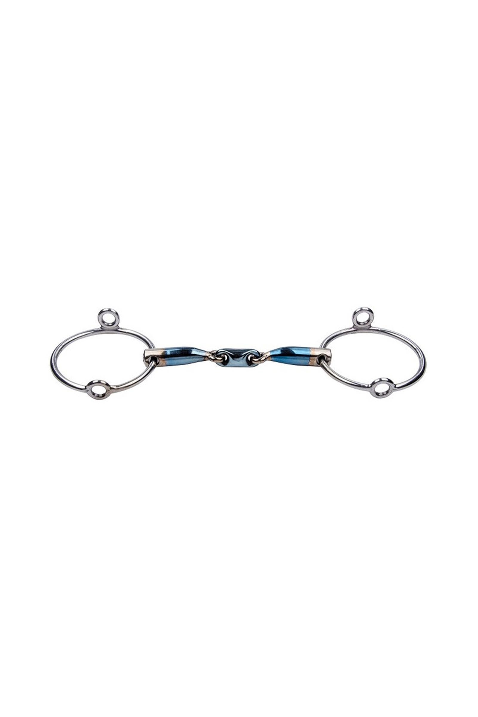 Trust Equestrian Sweet Iron Loose Ring Gag Eliptical Horse Bits