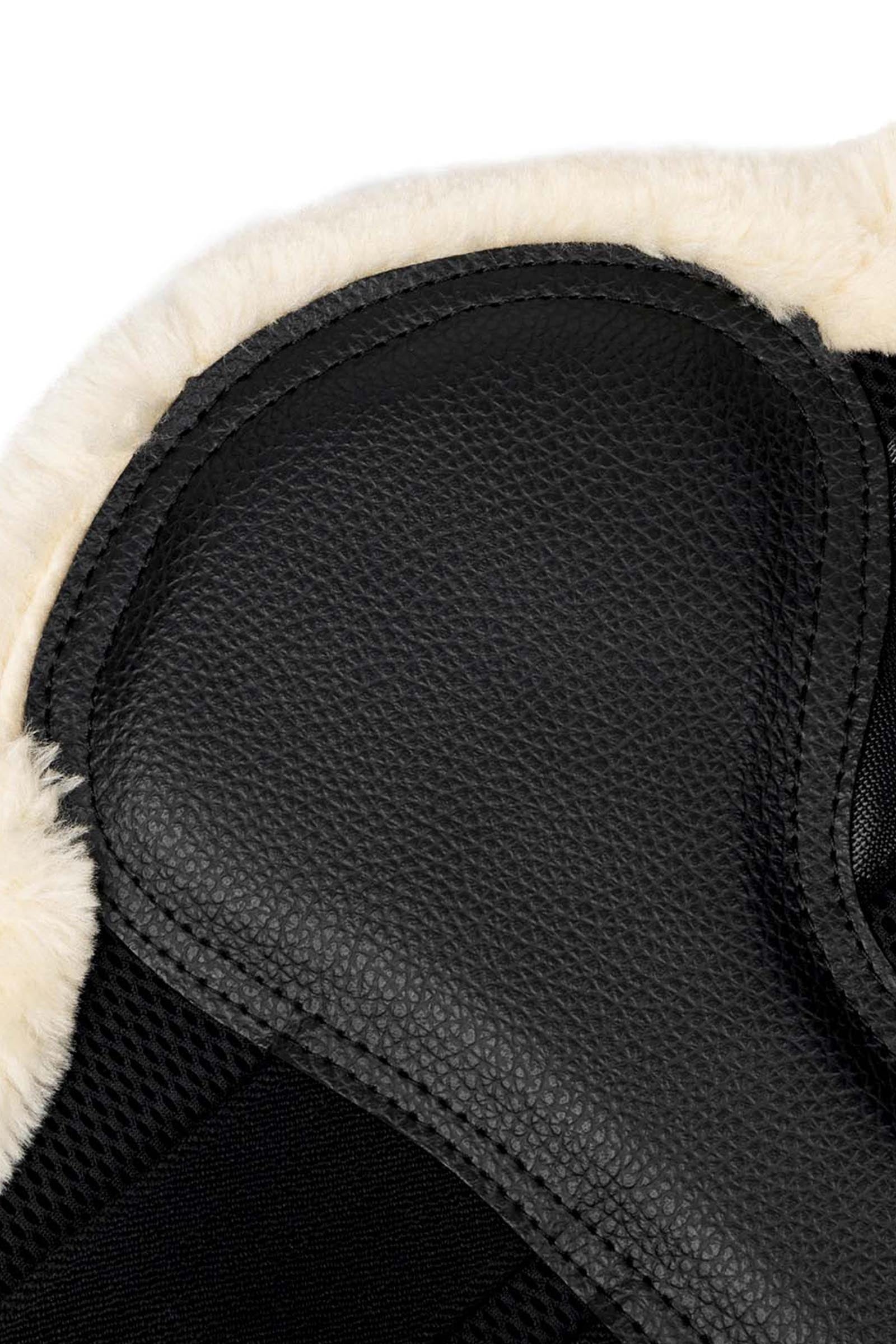 LeMieux Mesh Brushing Boots With Fleece Edging Leg Protection & Hoof Protection for Horses