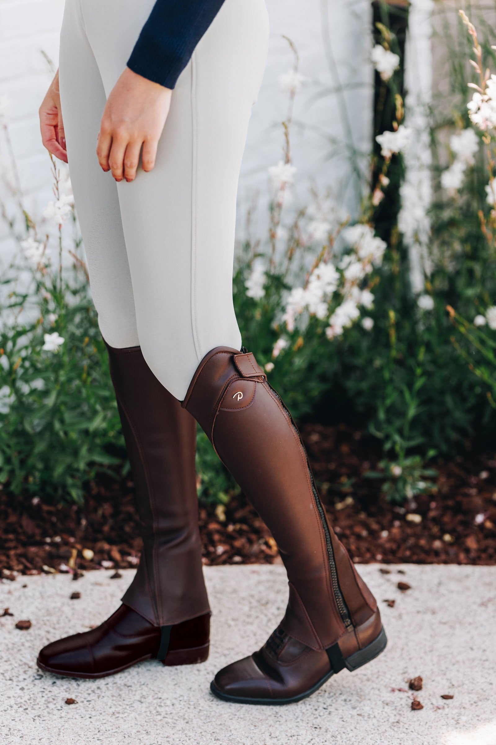 Dy'on Classic Comfort Half Chaps Riding Boots & Riding Shoes
